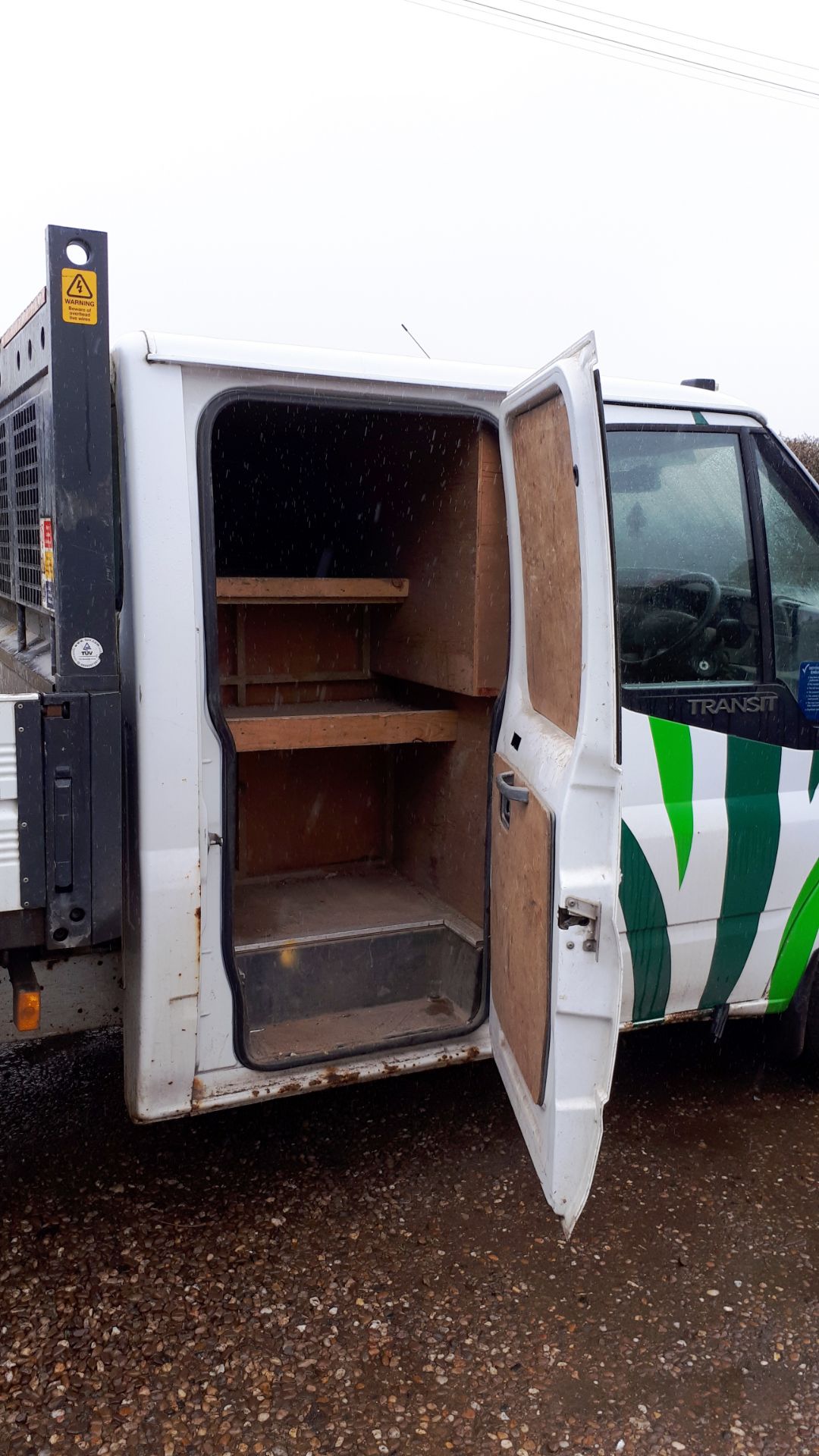 Ford Transit 115 T350 tipper van, registration YS61 MZG, V5 document, MOT until 24 July 2020, - Image 8 of 17