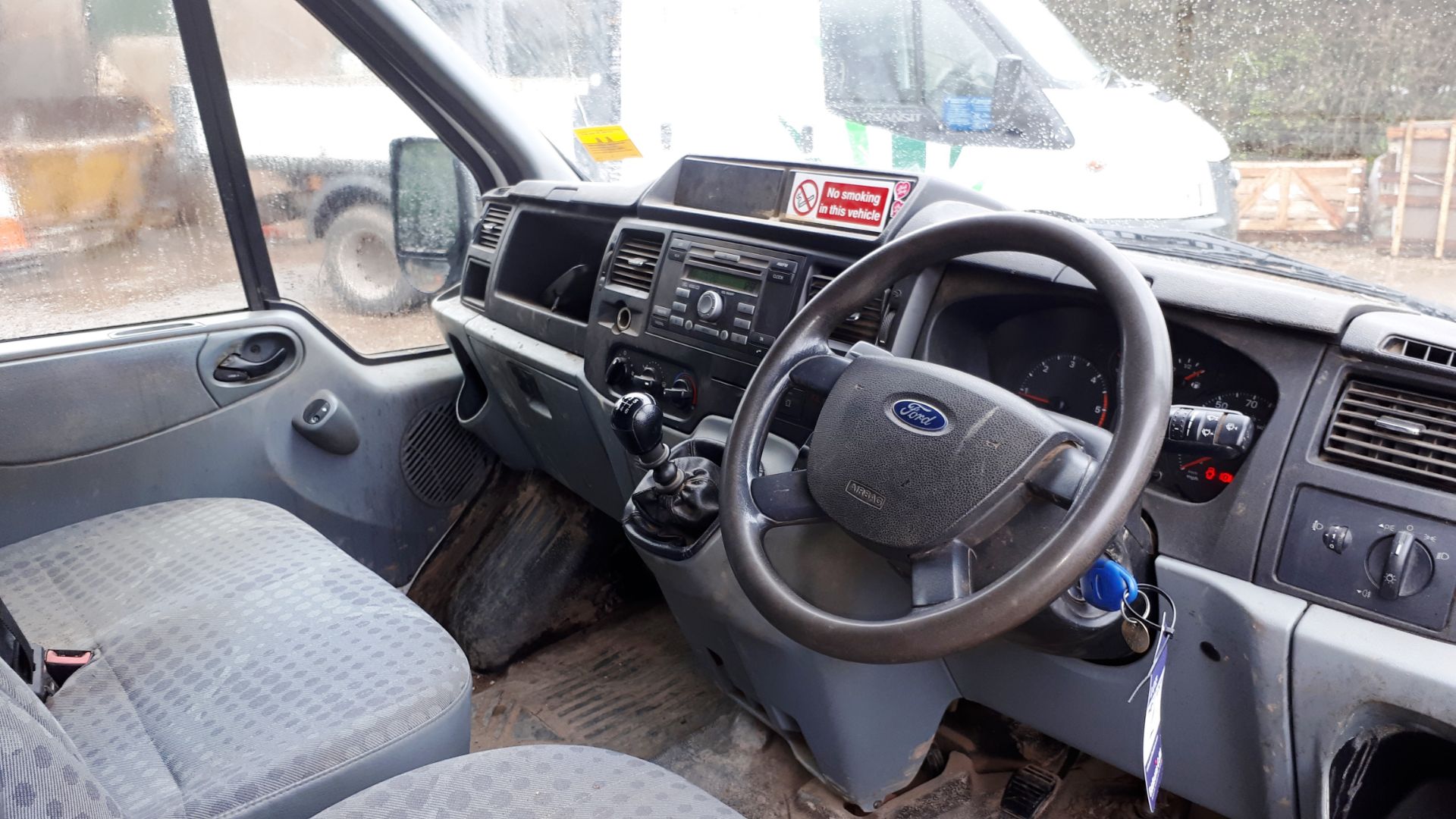 Ford Transit 125 T350 RWD cage tipper van, registration HG13 GKY, first registered 31 July 2013, - Bild 9 aus 18