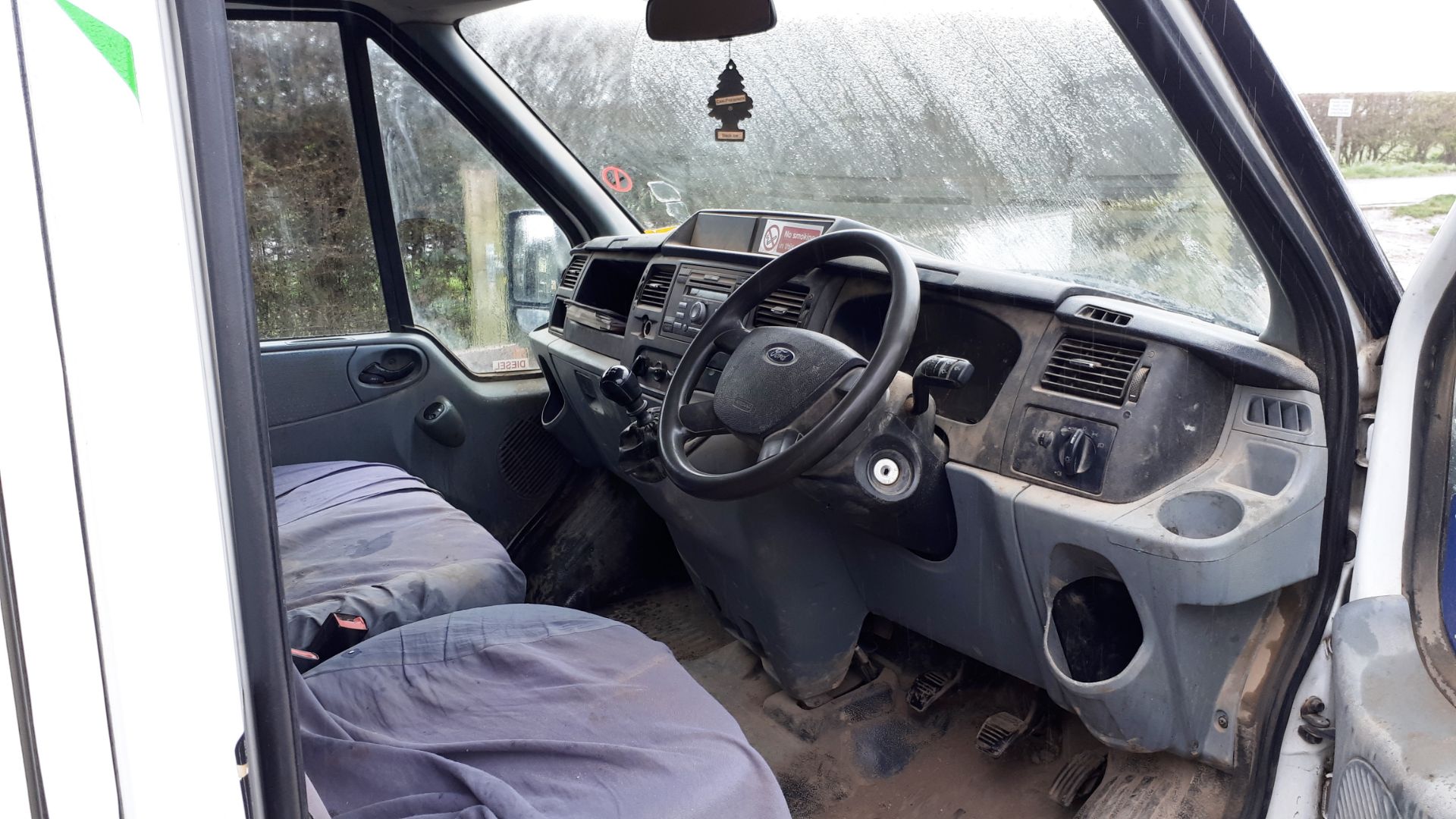 Ford Transit 115 T350 tipper van, registration YS61 MZG, V5 document, MOT until 24 July 2020, - Image 9 of 17