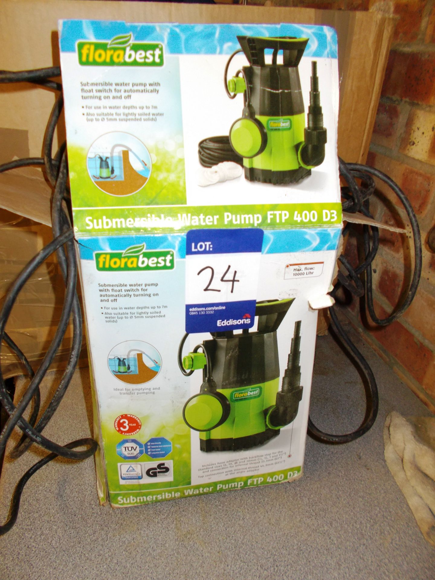 Florabest submersible water pump