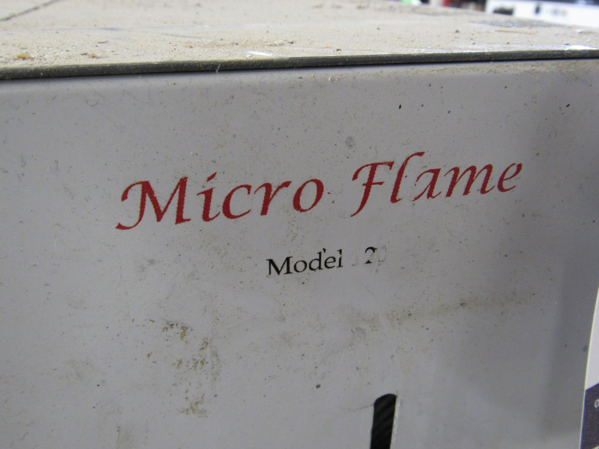 Microflame 120 flame polisher and Timber Tool Trolley - Image 3 of 3
