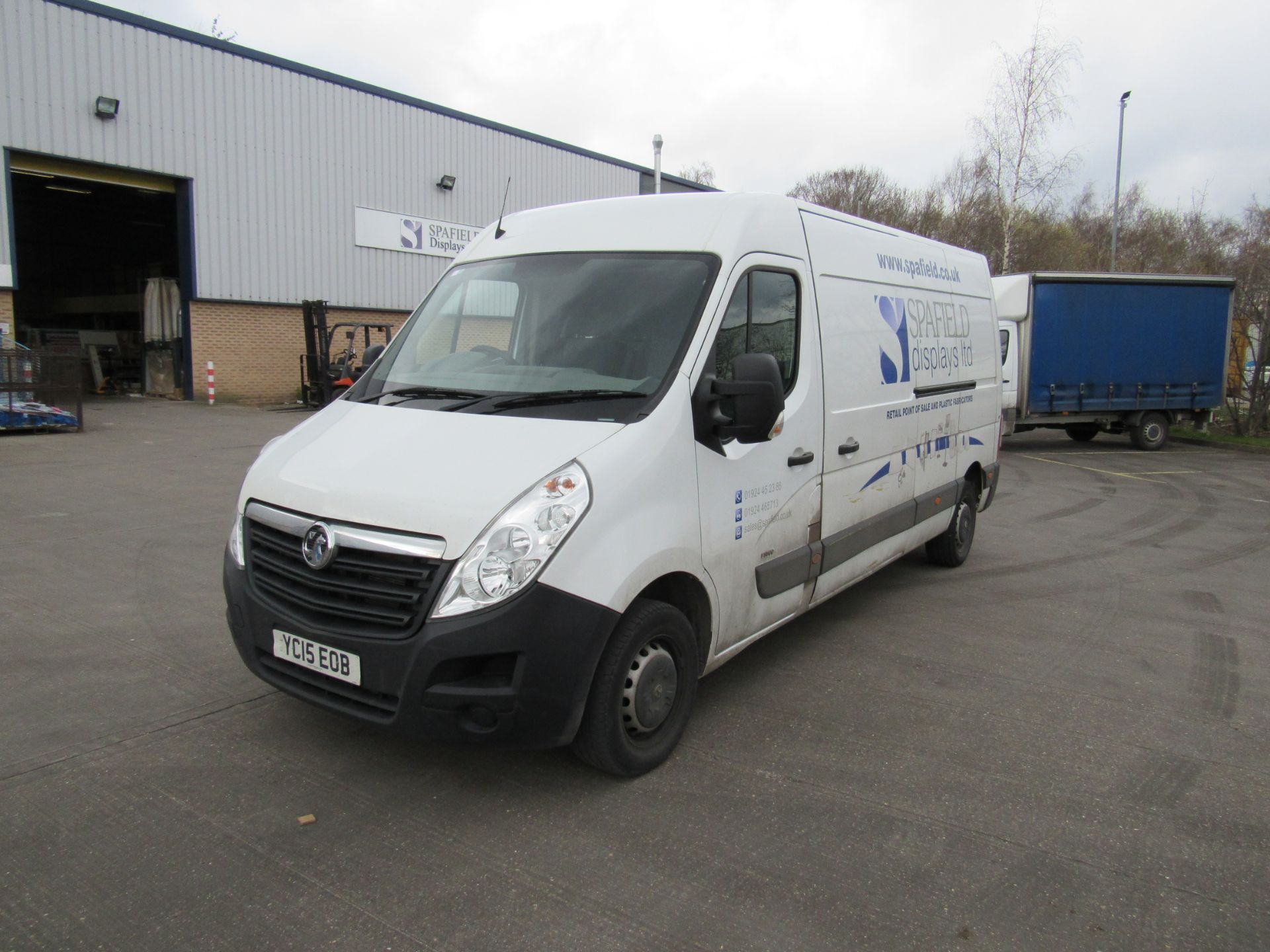 Vauxhall Movano F3500 L3H2 CDTI Panel Van, Diesel, White, Registration: YC15EOB, Date of - Image 7 of 13