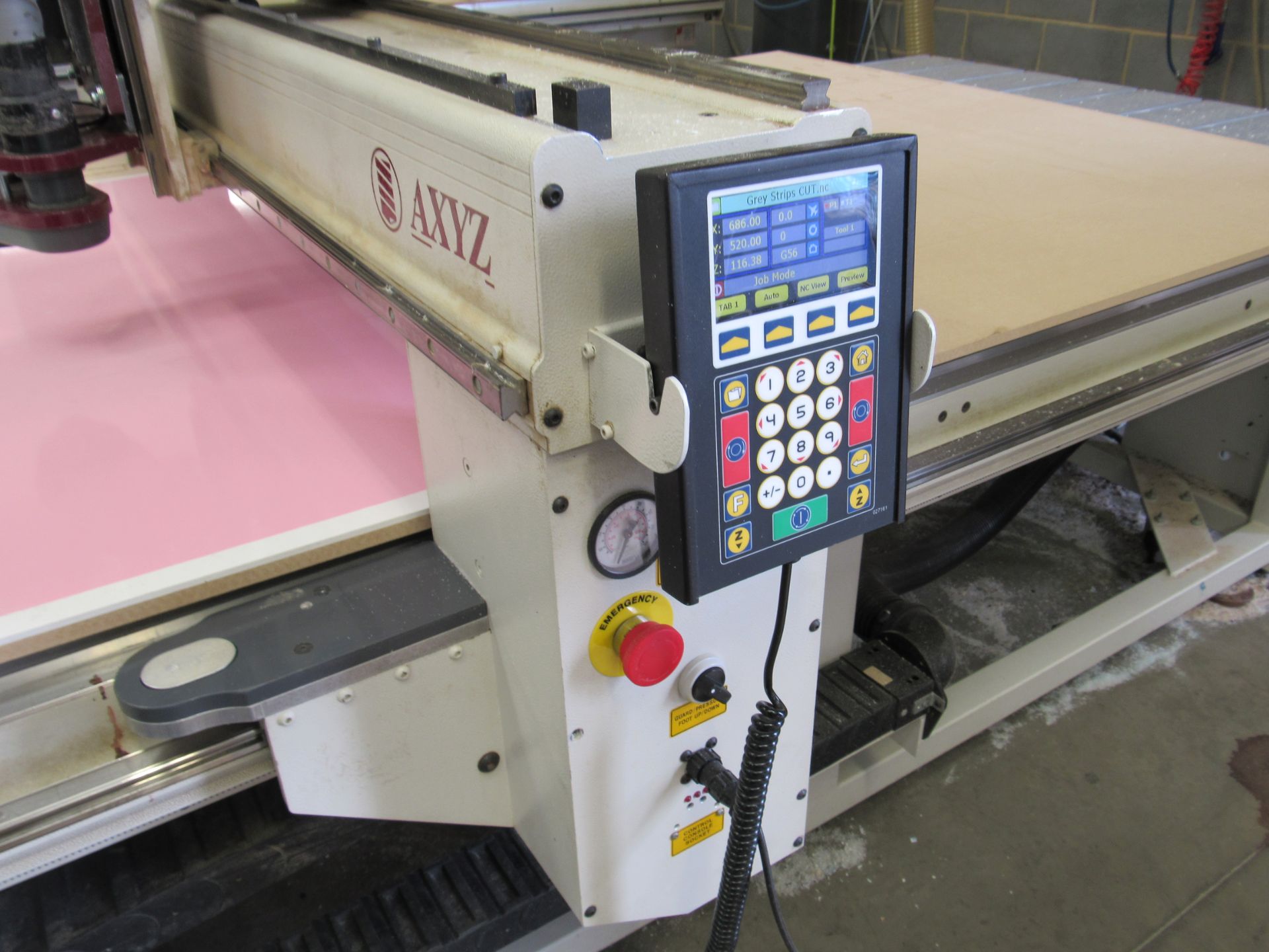 AXYZ 4008 Flat Bed CNC Router Table, Serial Number - Image 4 of 11