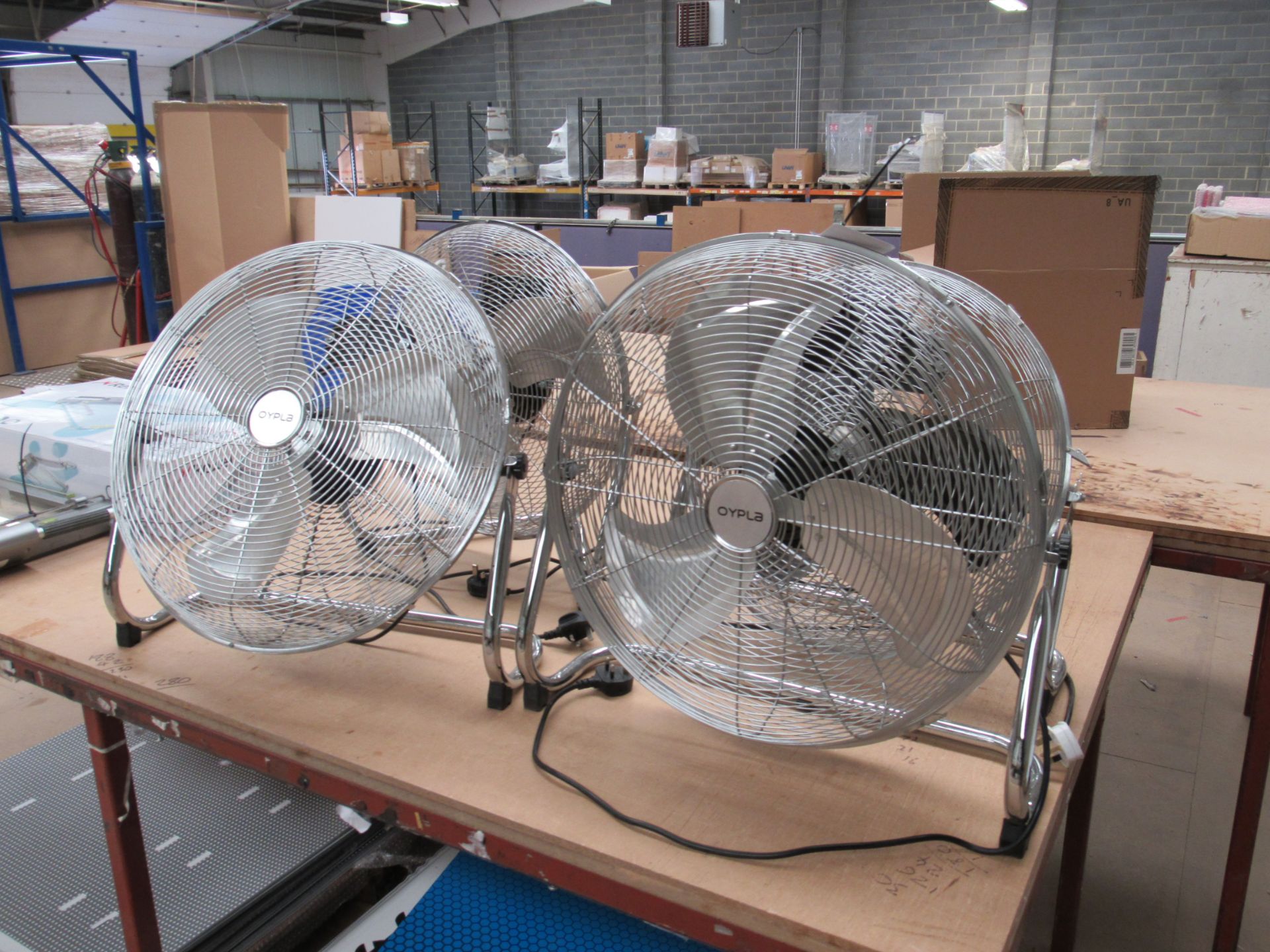 4 High Discharge Fans