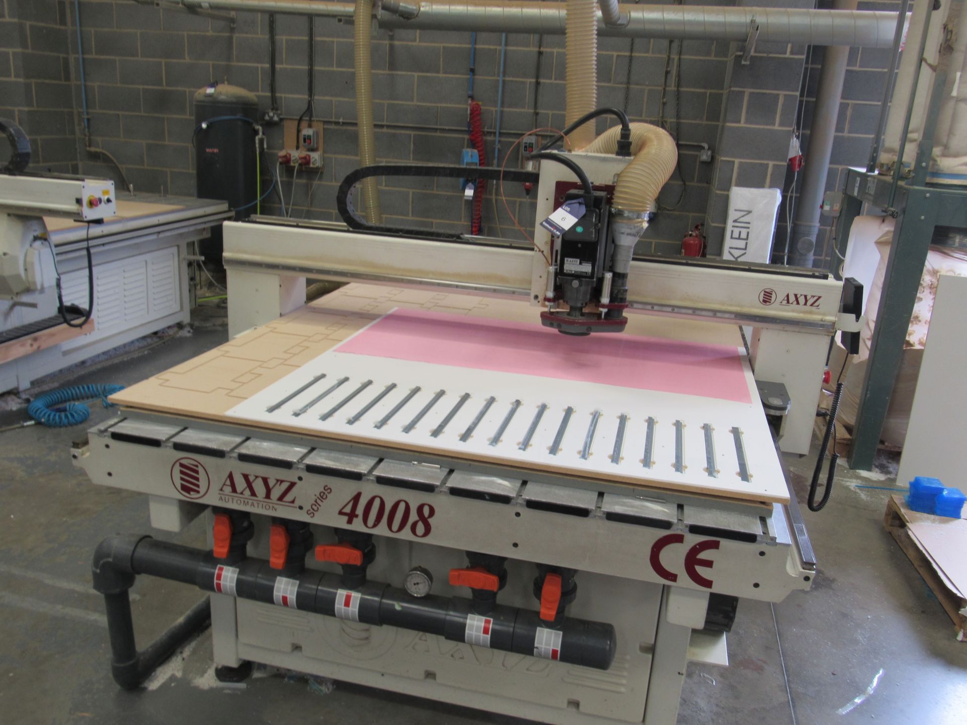 AXYZ 4008 Flat Bed CNC Router Table, Serial Number