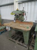 Wadkin BRA400 Radial Arm Saw