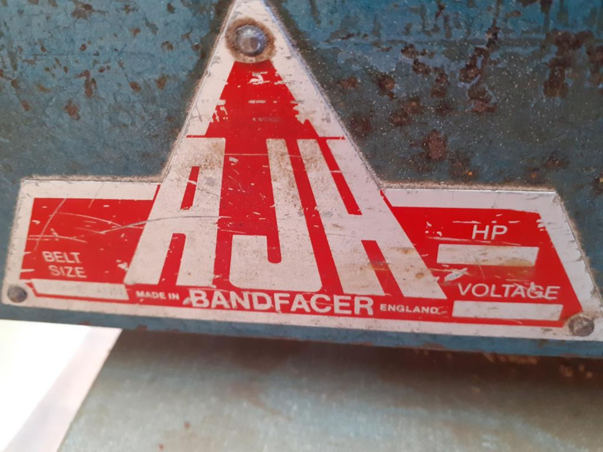 AJH Bandfacer Heavy Duty Belt Sander - Image 2 of 5