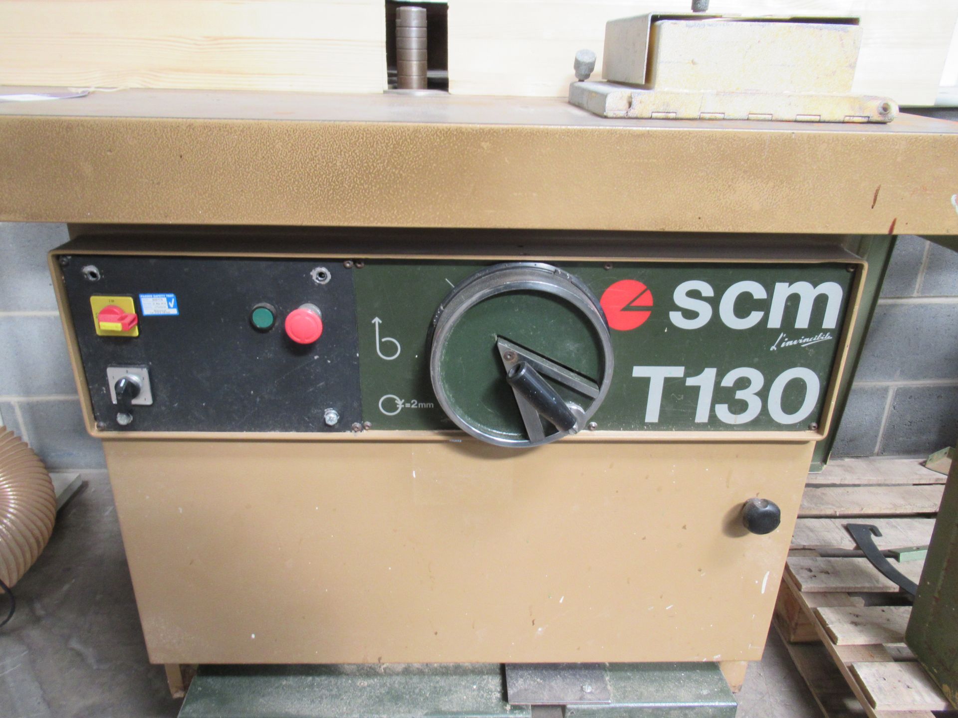 SCM T130 N Spindle Moulder - Image 2 of 8