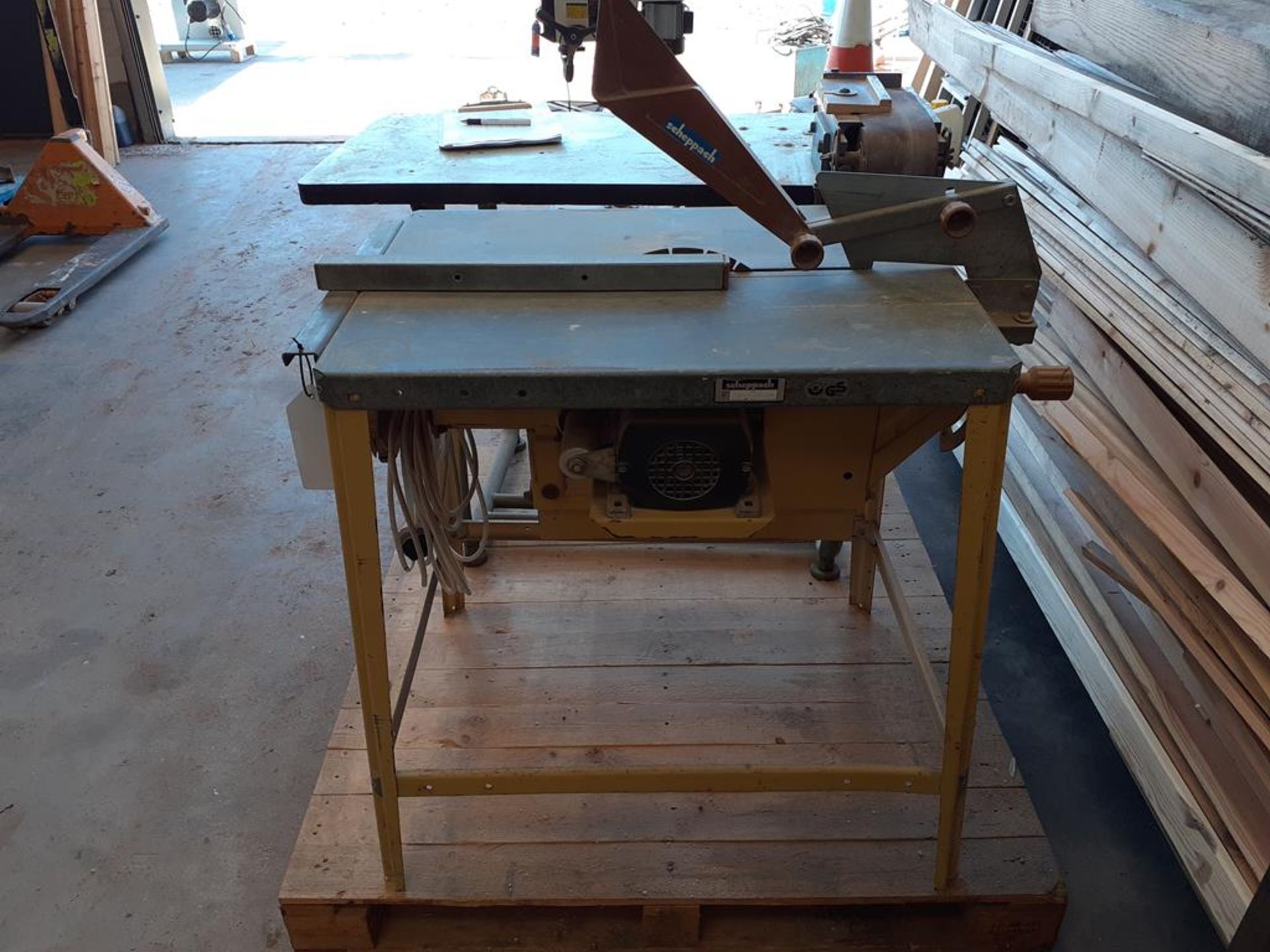 1985 Scheppach TKU Circular Sawbench - Bild 2 aus 6