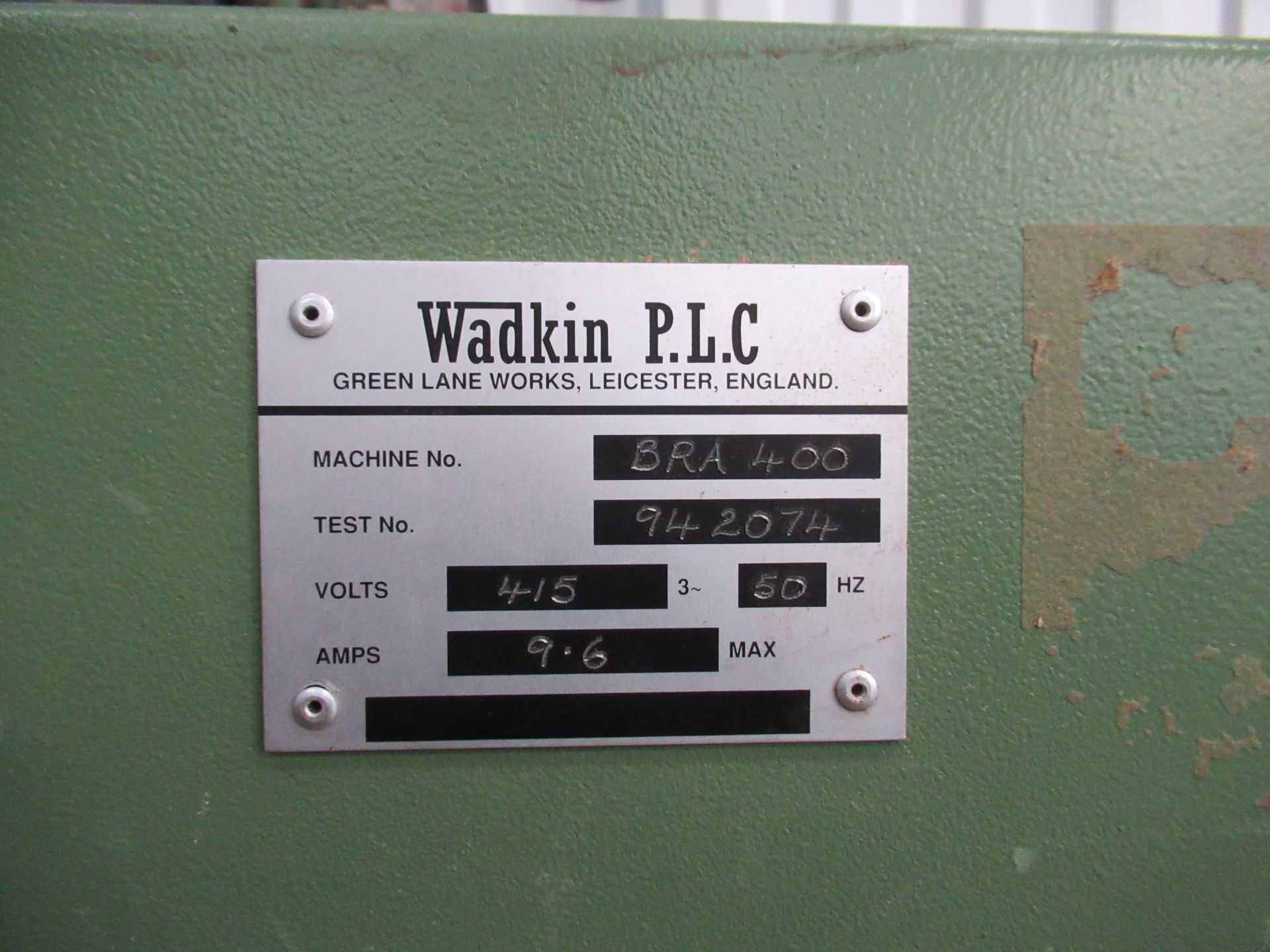 Wadkin BRA400 Radial Arm Saw - Image 4 of 4