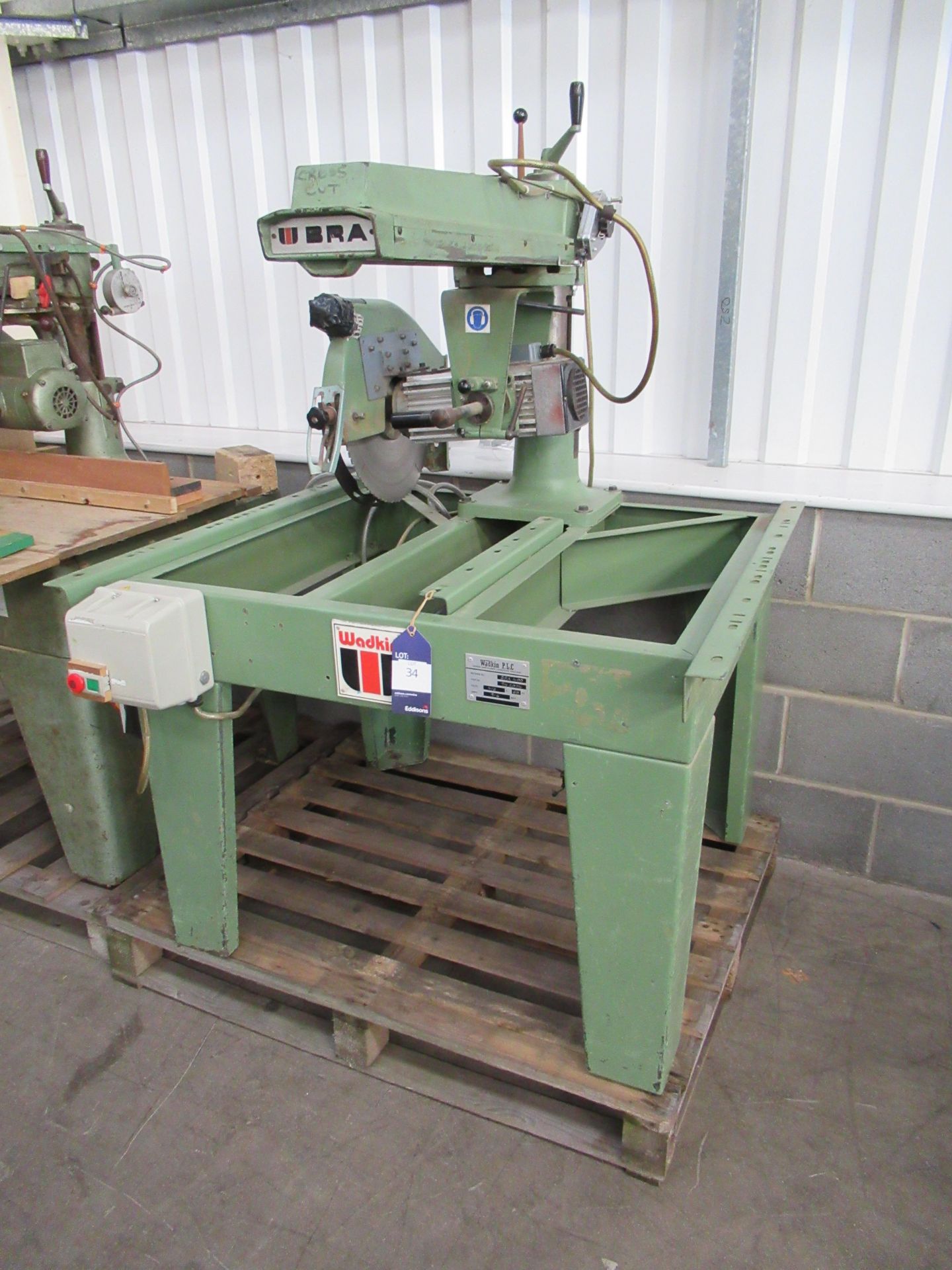 Wadkin BRA400 Radial Arm Saw