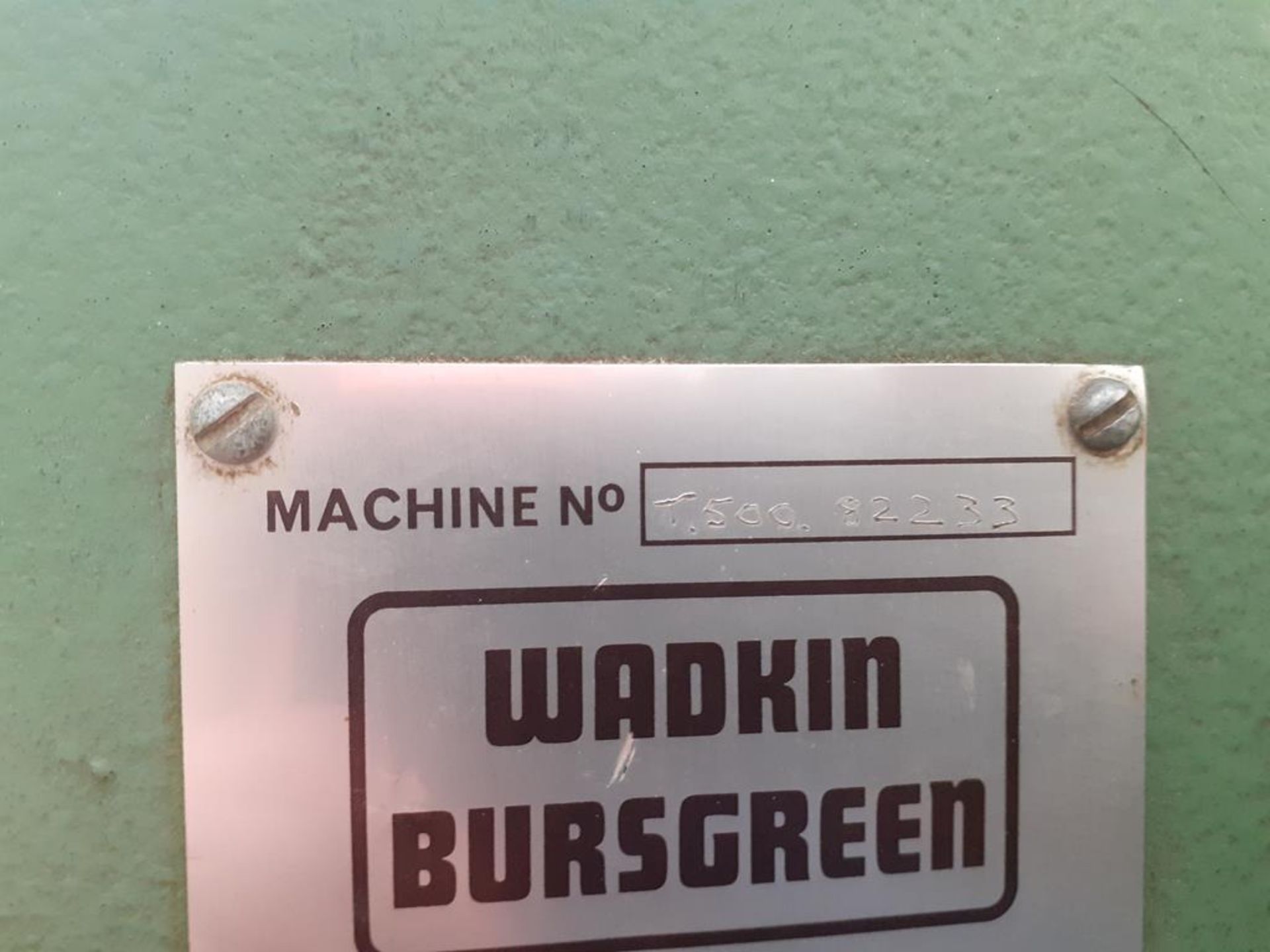 Wadking Bursgreen T500 Thicknesser - Image 6 of 6