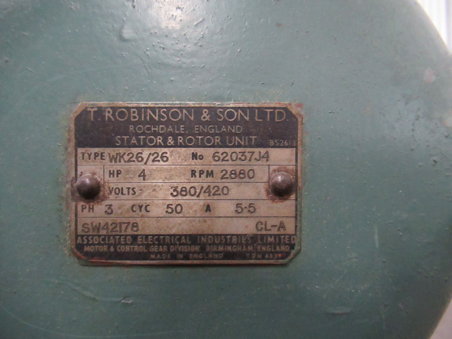 Robinson SC/E Tenoner - Image 6 of 6