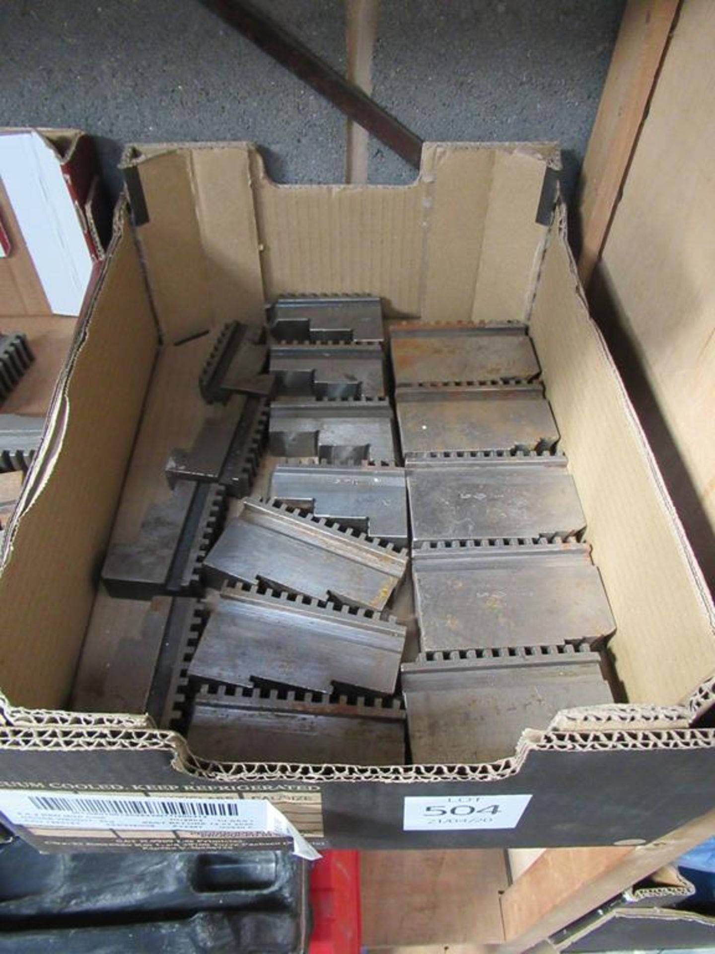 A box of various Machine Clamps