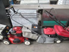 A Honda HRB425c Petrol Lawn Mower