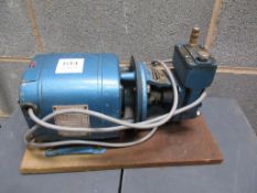 Electric Pulsometer Pump with Hoover electric motor