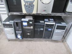 6 x various PC's 'Hard Drives have been removed'