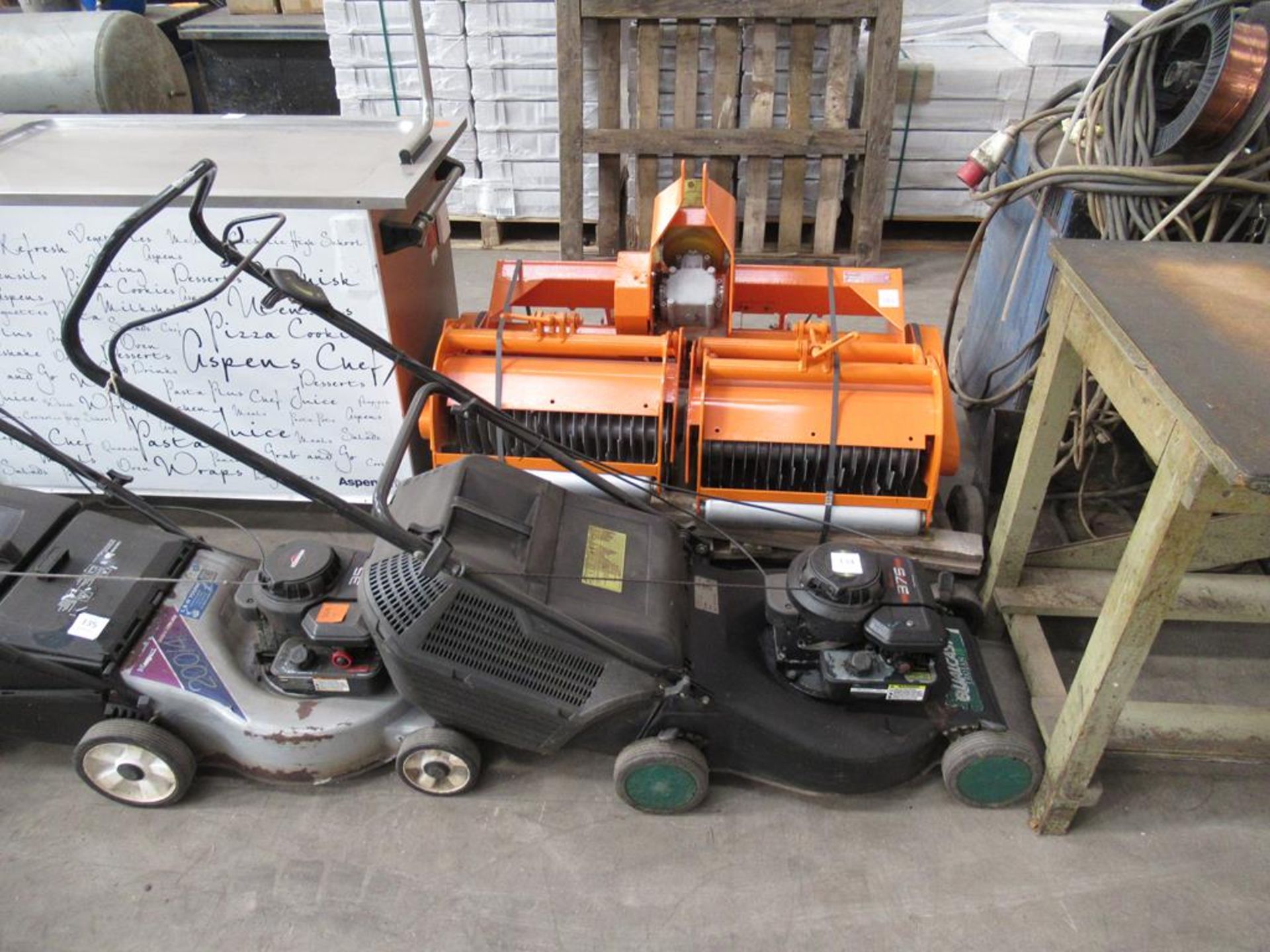 A Qualcast Trojan 18 Mower (Spares or Repairs)