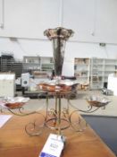 Large Silver Plated table centre piece