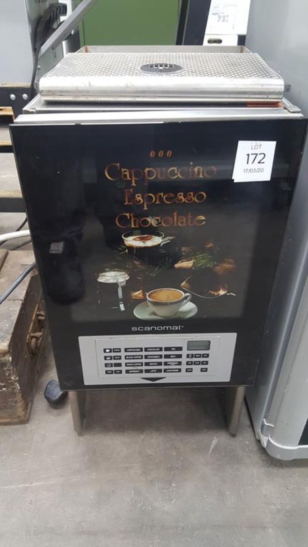 A Scanomat S/Steel Coffee Machine 32D