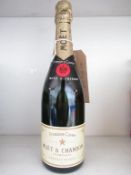 Bottle of Moet & Chandon Champagne (1981)
