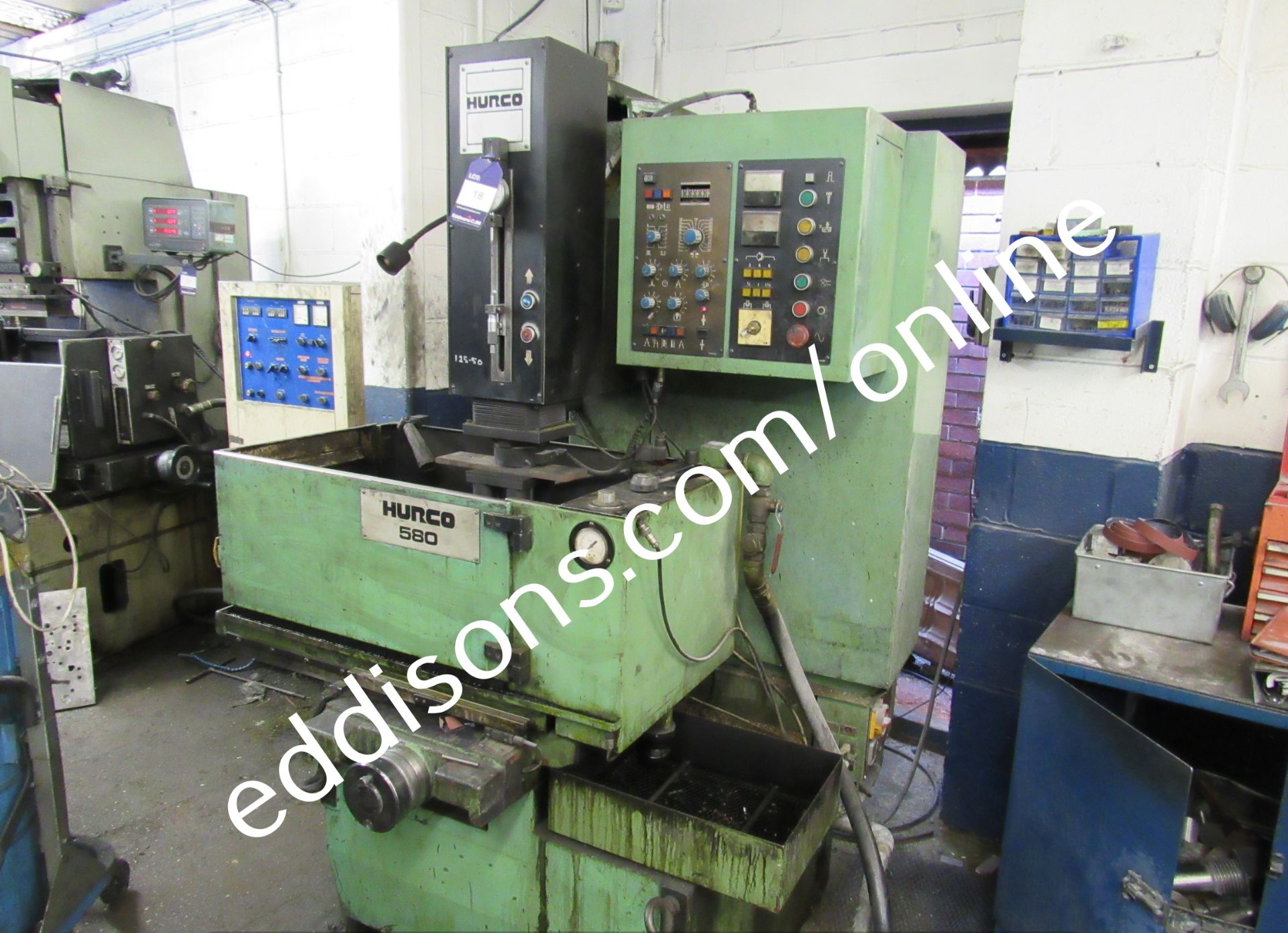 Hurco 580 spark eroder, with Acu-rite III 2 axis D - Image 6 of 6