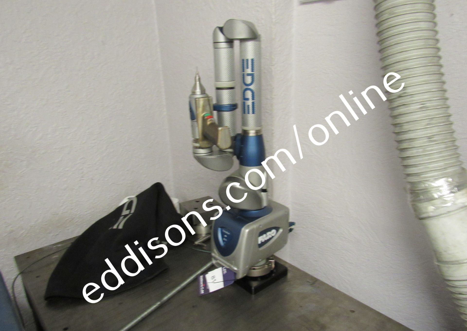 Faro Edge Arm portable coordinate measuring machine, Year 2013, Serial Number E-06-05-12-28102, with