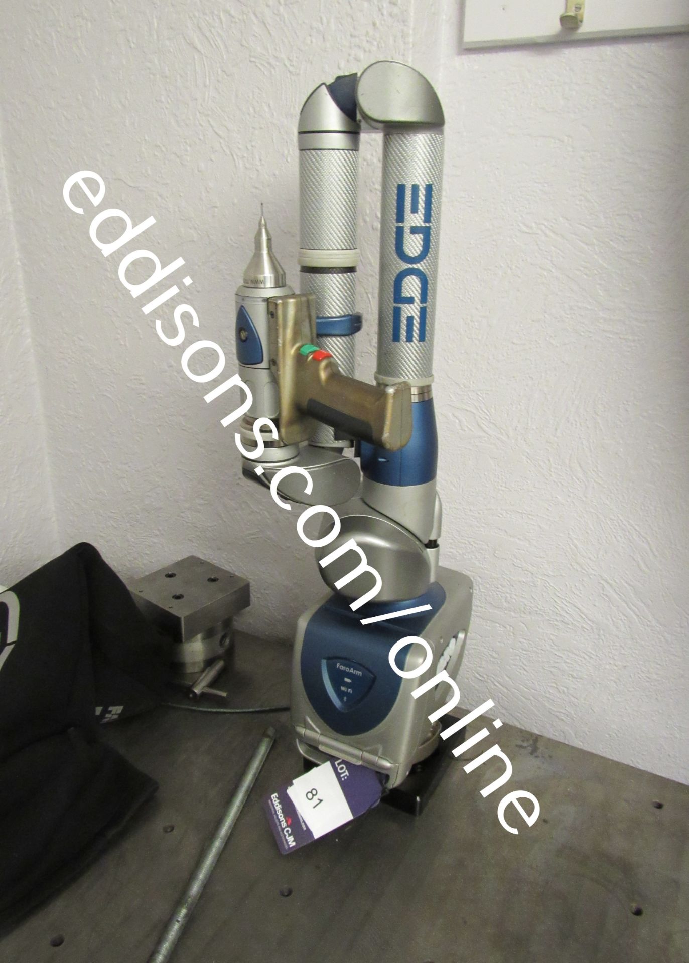 Faro Edge Arm portable coordinate measuring machine, Year 2013, Serial Number E-06-05-12-28102, with - Image 3 of 9