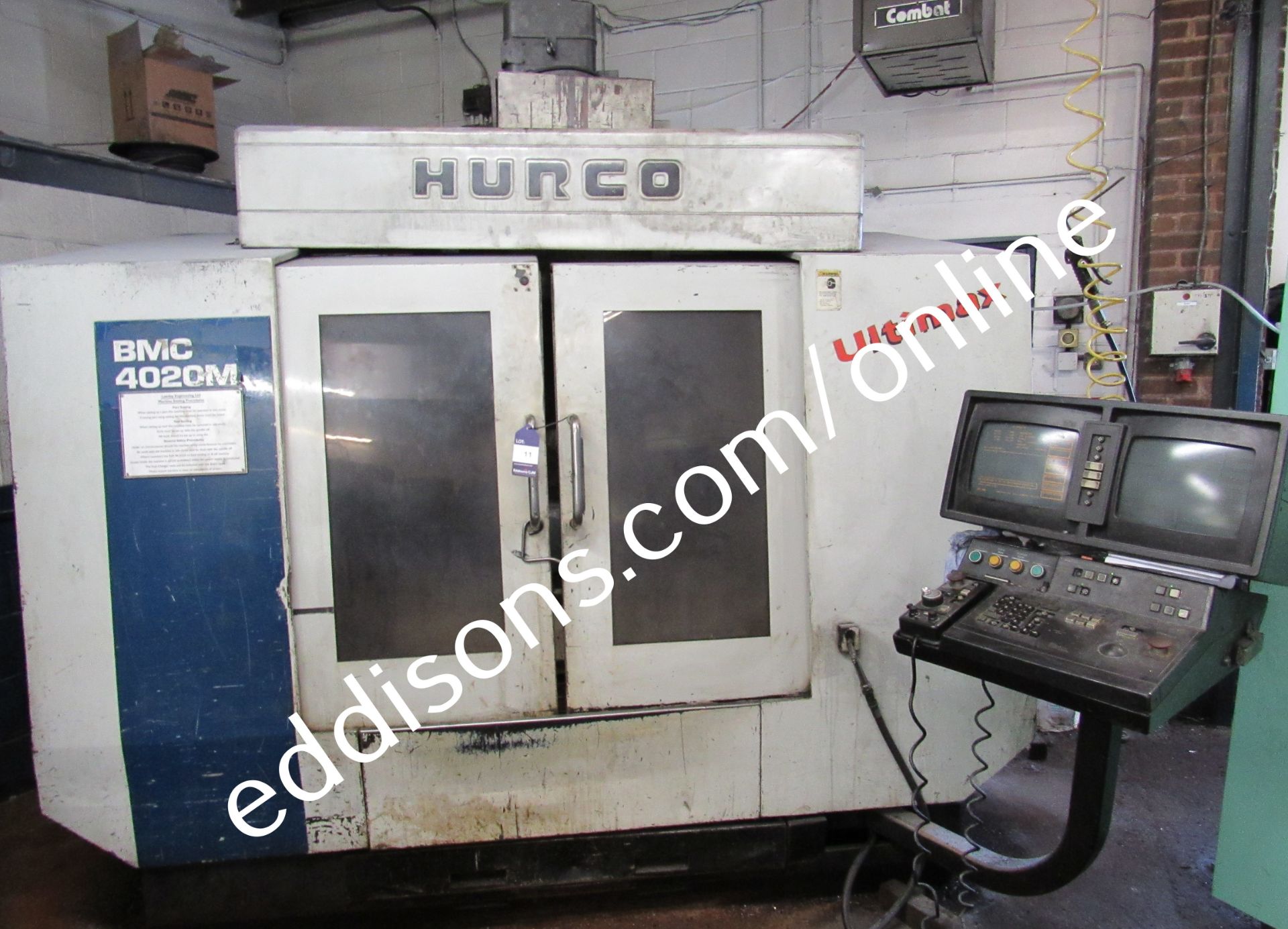 Hurco Ultimax BMC4020M (BMC4020HT/M) (1008mm x 510mm bed limit), Year 1998, Serial Number - Image 2 of 11