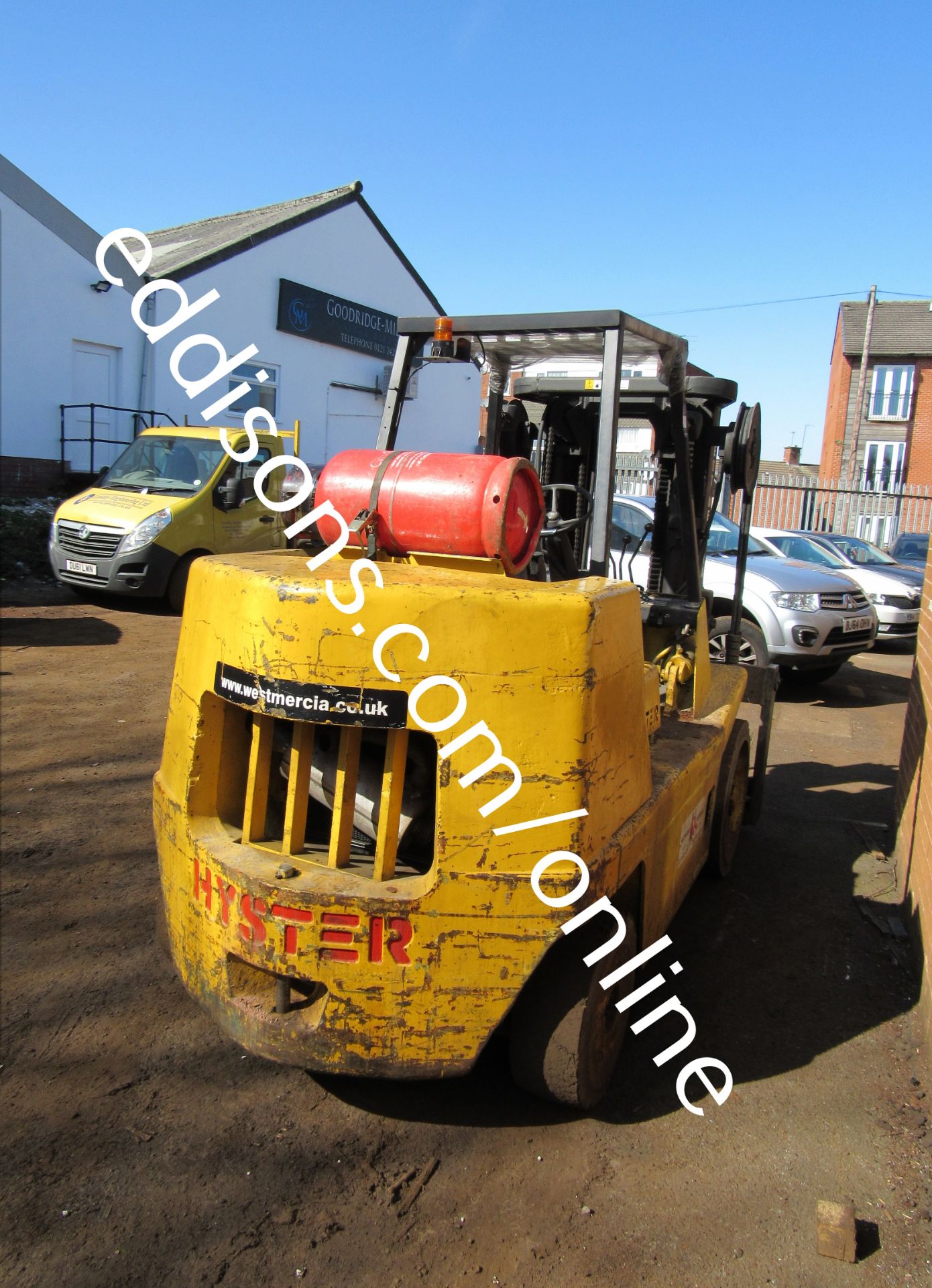 Hyster S7.00XL 7000KG LPG forklift truck, 7600 Hours, 3590mm Lift, Triple Extension Mast, Year 1997, - Image 9 of 13