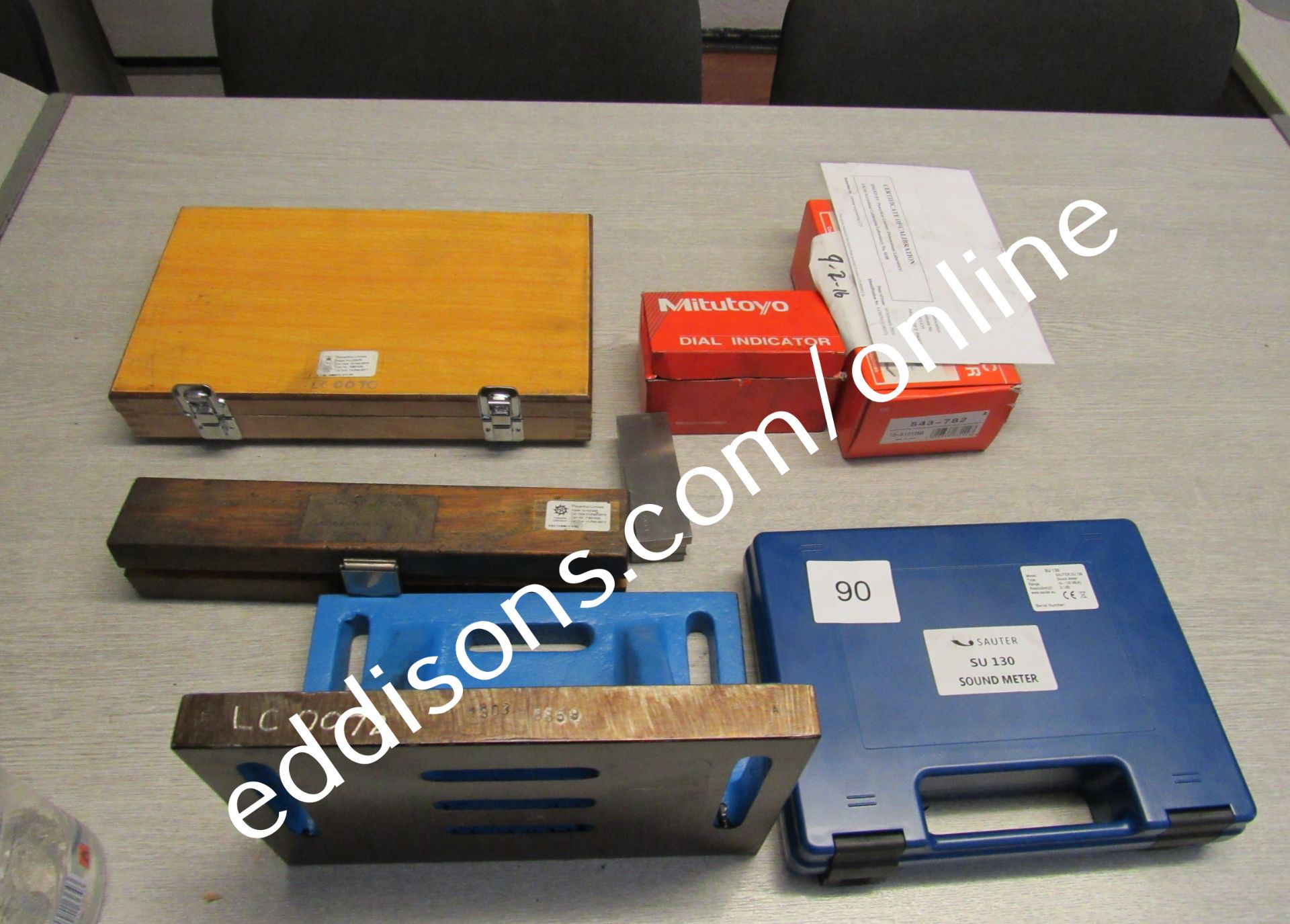 Quantity of various gauges, standards etc.