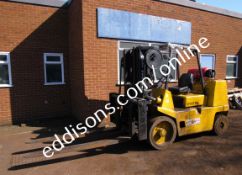 Hyster S7.00XL 7000KG LPG forklift truck, 7600 Hours, 3590mm Lift, Triple Extension Mast, Year 1997,