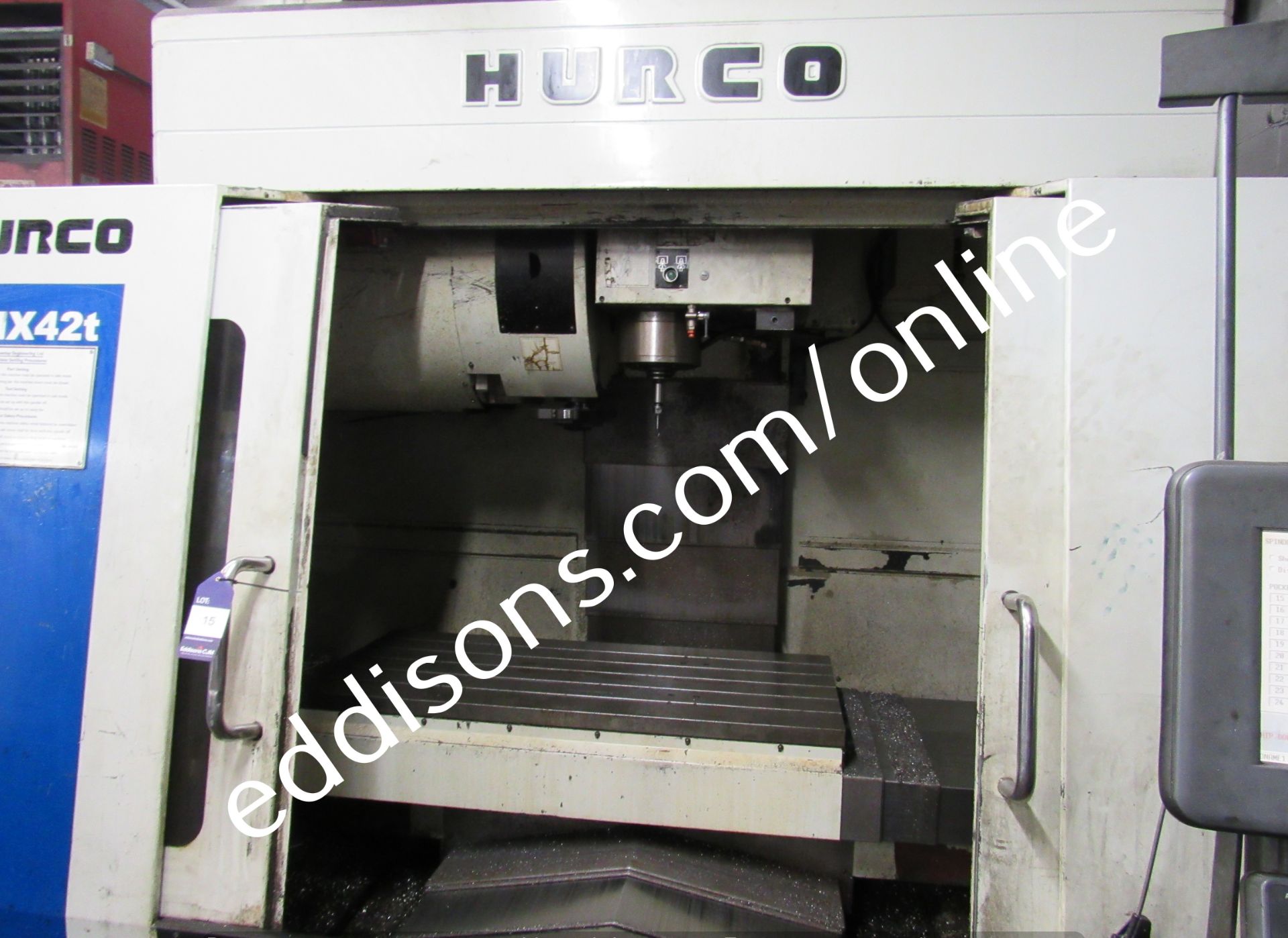 Hurco VMX42t CNC machining centre (1067mm x 610mm - Image 2 of 10