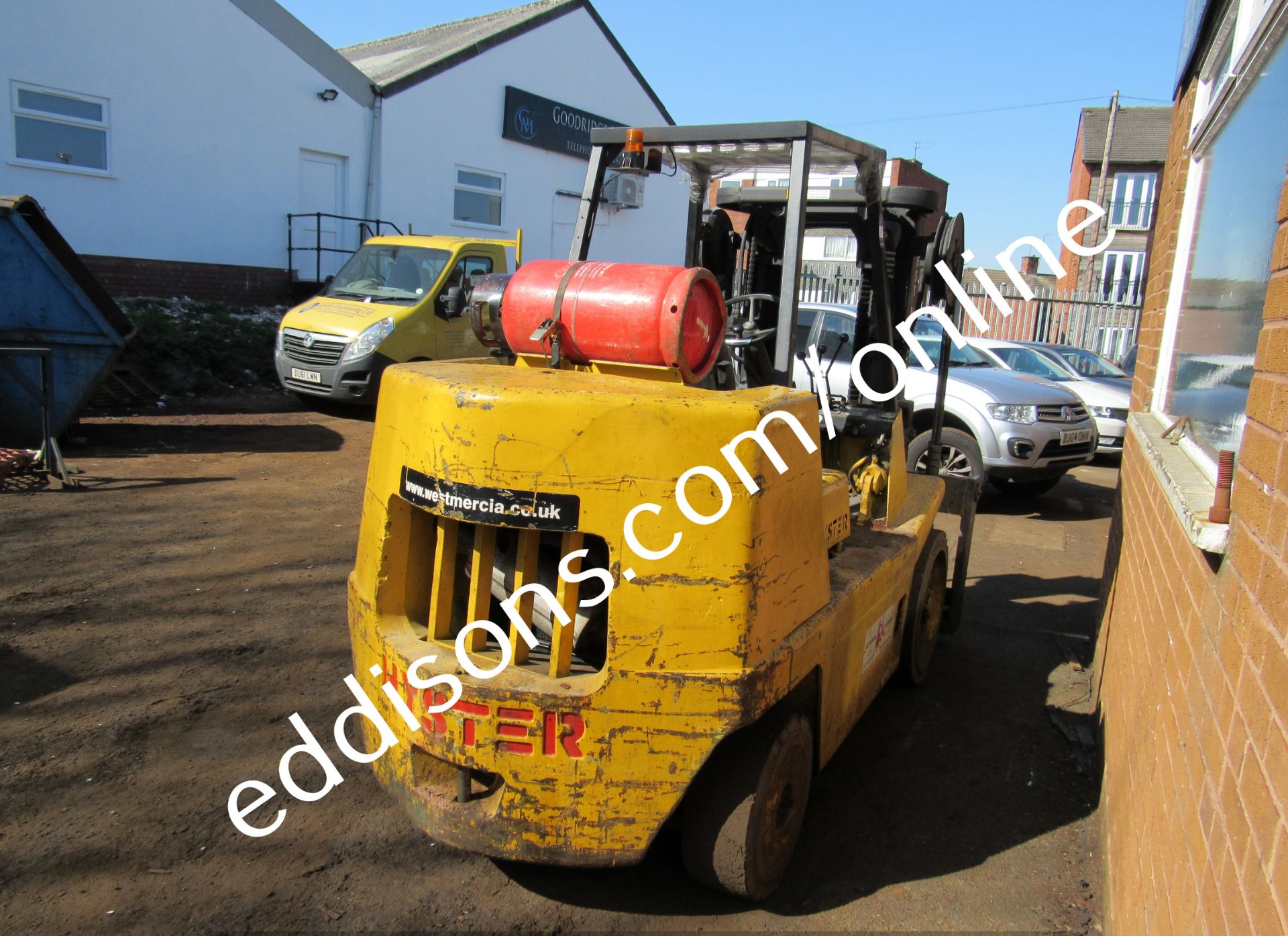 Hyster S7.00XL 7000KG LPG forklift truck, 7600 Hours, 3590mm Lift, Triple Extension Mast, Year 1997, - Image 10 of 13