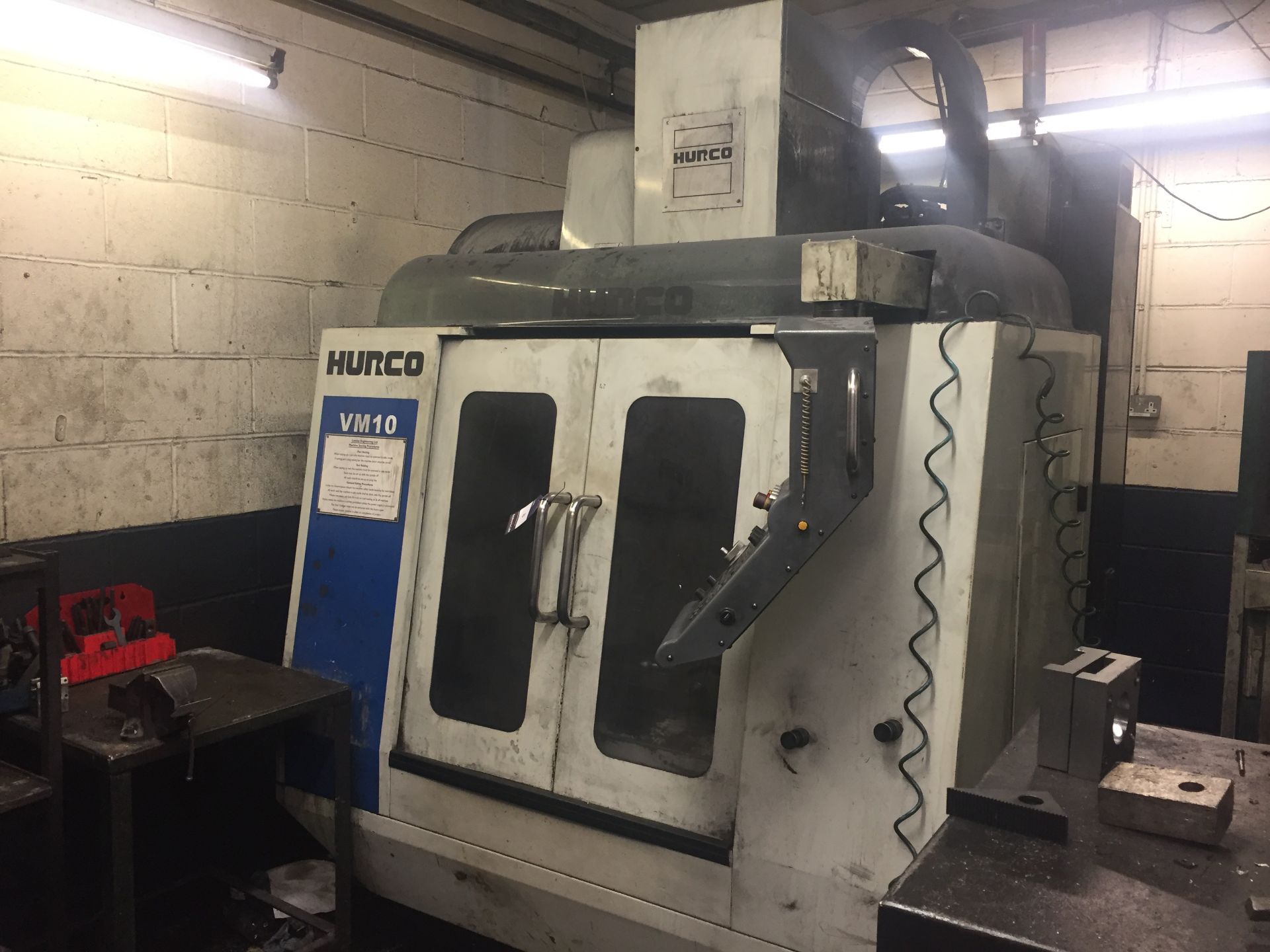 Hurco VM10 machining centre (660mm x 406mm bed limit), Automatic Tool Changer, 20 Tool, Year 2012, - Image 4 of 4