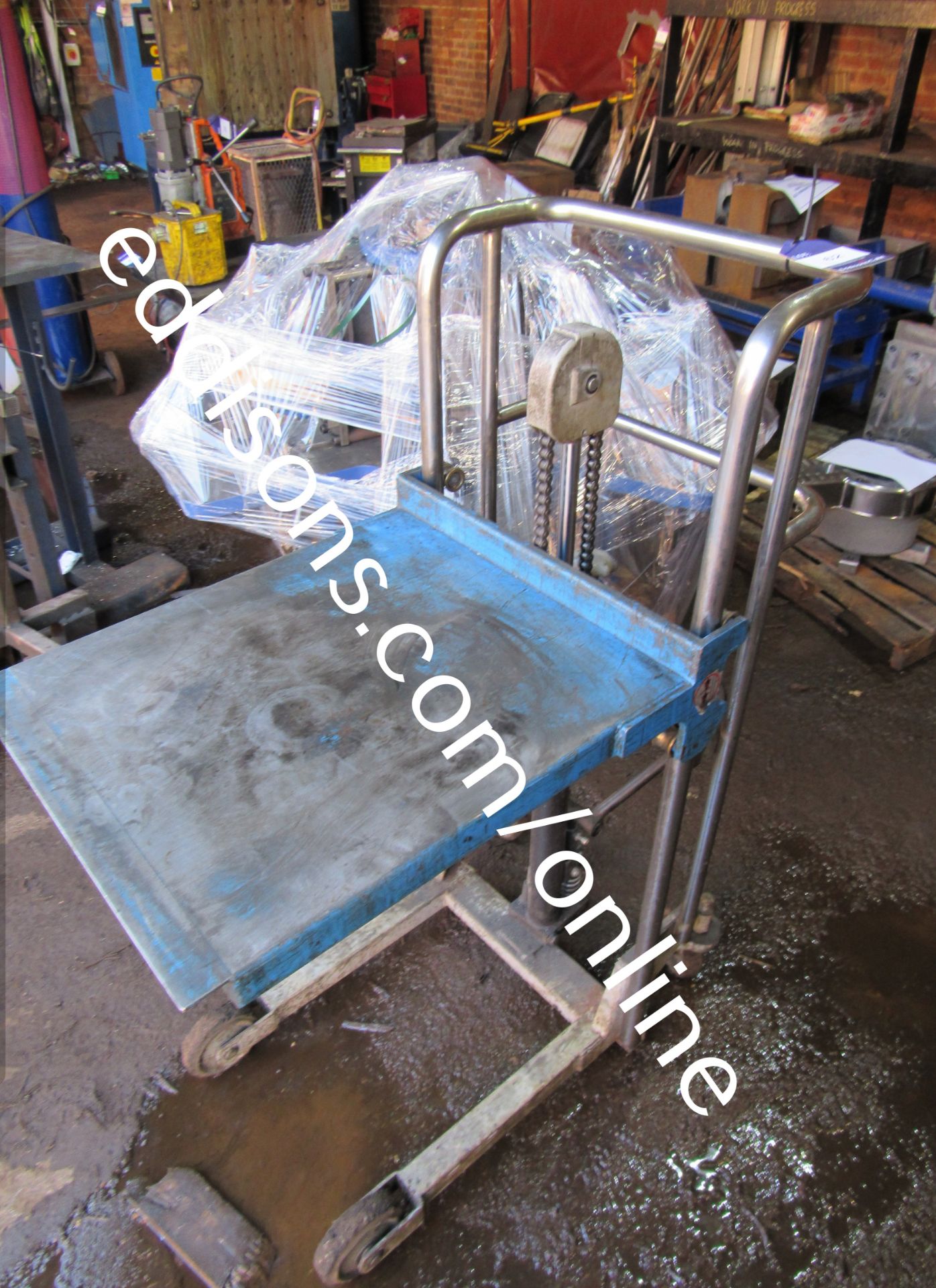 Hydraulic Lifting Trolley - Image 2 of 2