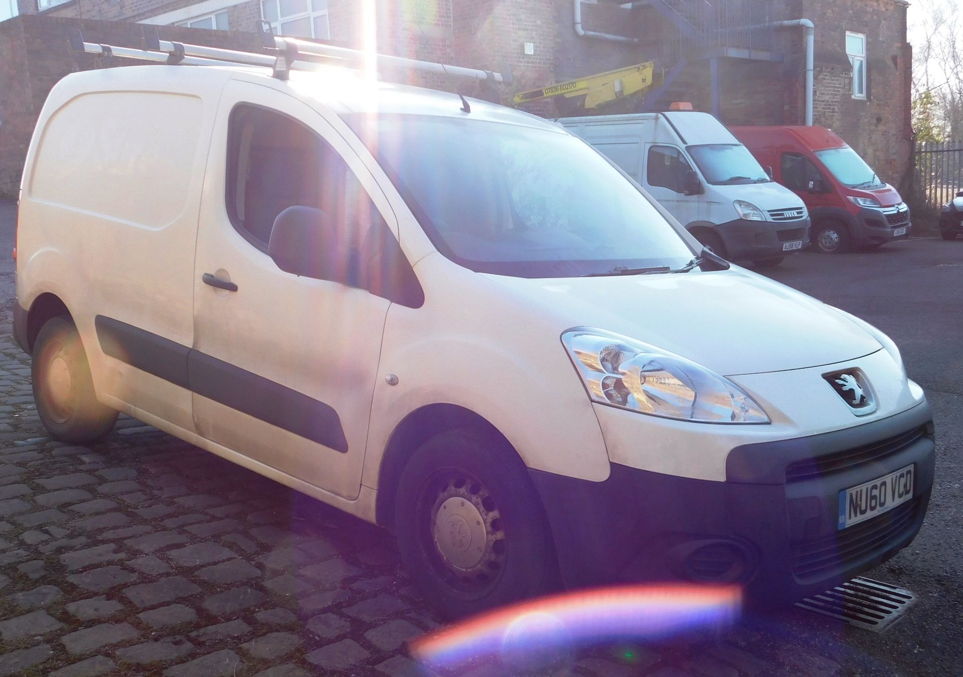 Peugeot Partner L1 850 S 1.6 HDi 90 panel van, registration NU60 VCD, first registered 12 October - Bild 7 aus 13