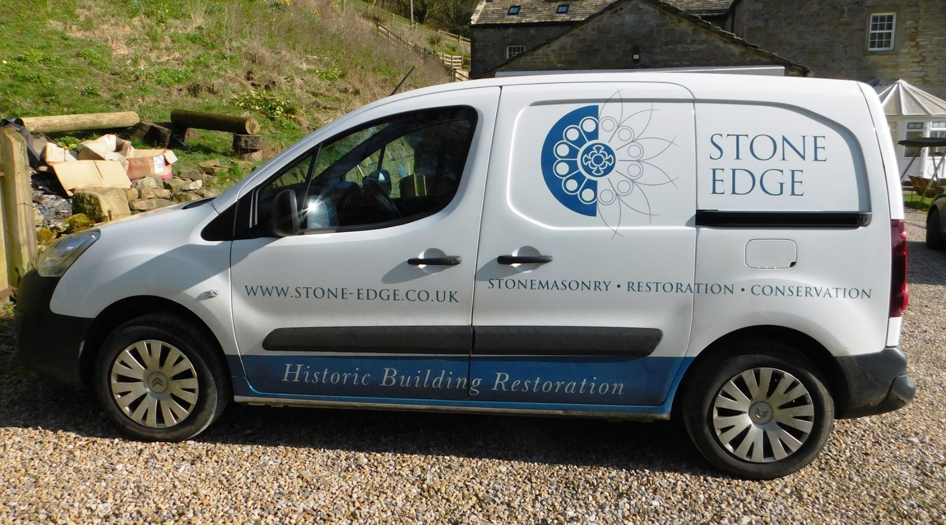 Citroen Berlingo 625 Enterprise Blue HDi panel van, registration YG67 FLJ, first registered - Image 6 of 14