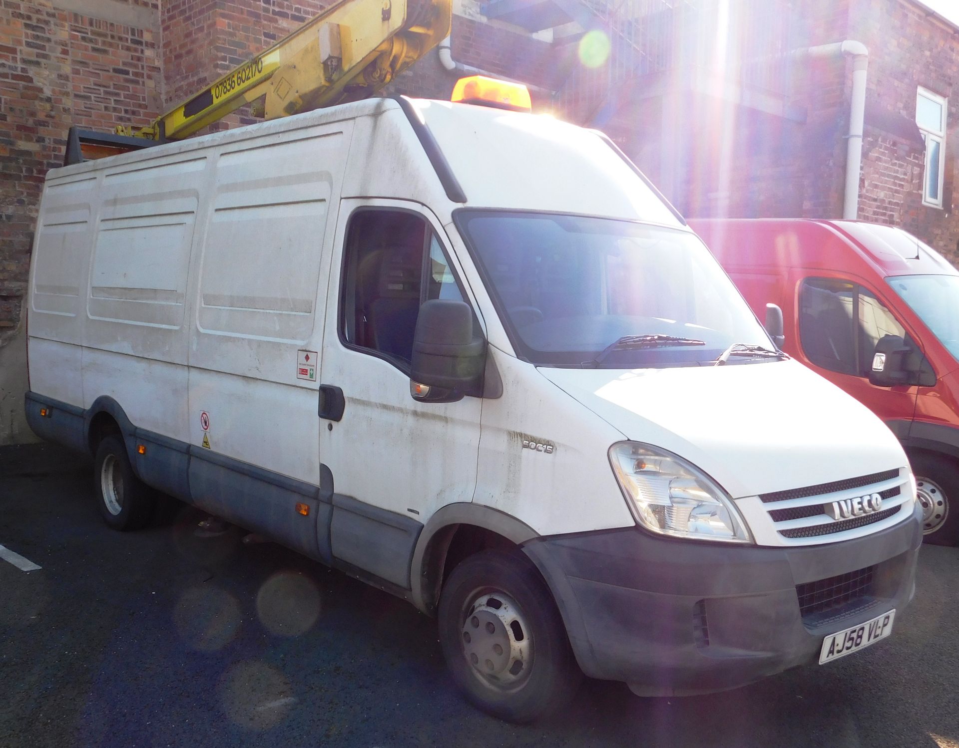 Iveco Daily 50C15 cherry picker van, with Versalift ET40NF hydraulic mount (Serial Number - Image 9 of 35