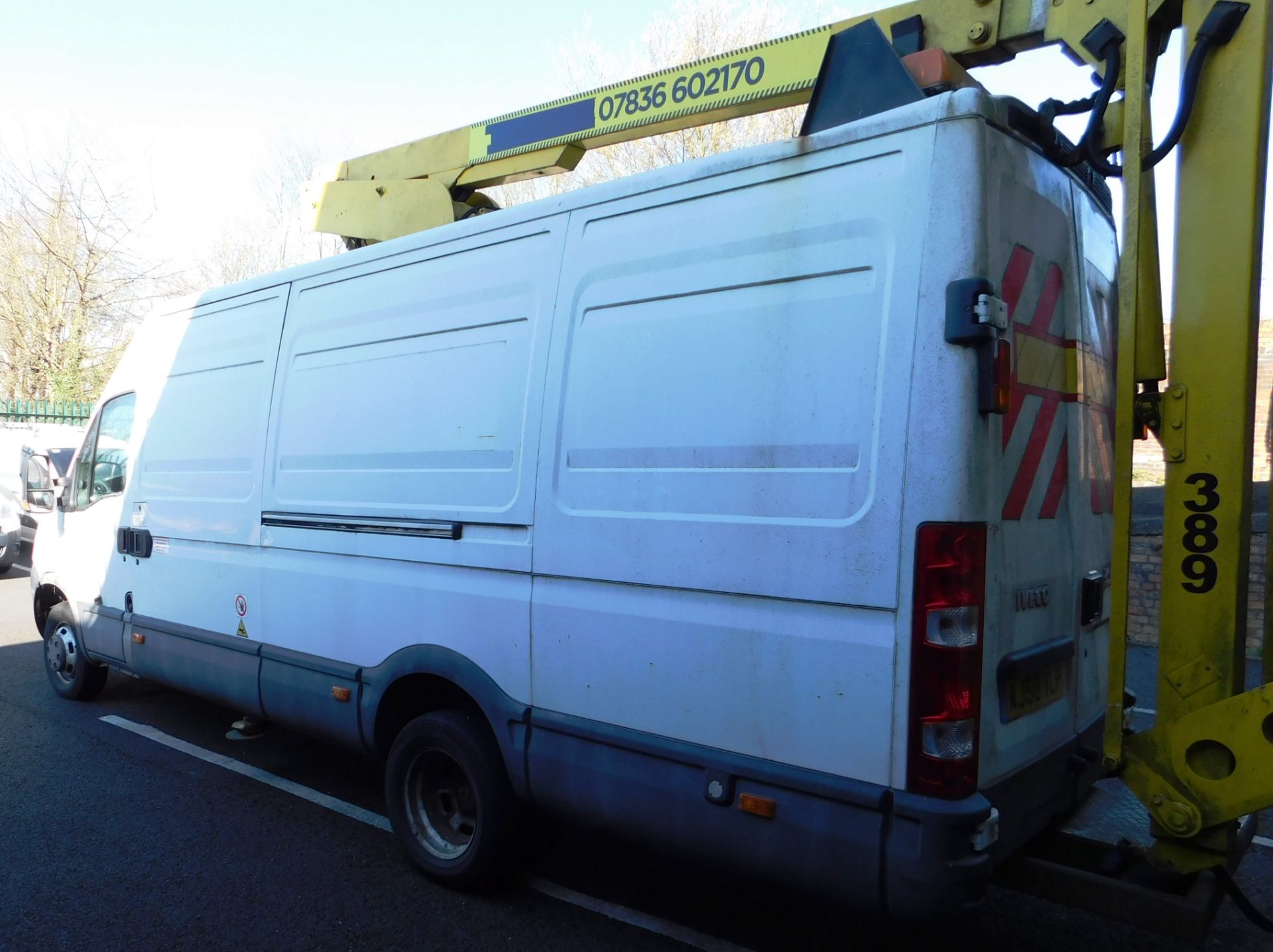 Iveco Daily 50C15 cherry picker van, with Versalift ET40NF hydraulic mount (Serial Number - Image 3 of 35