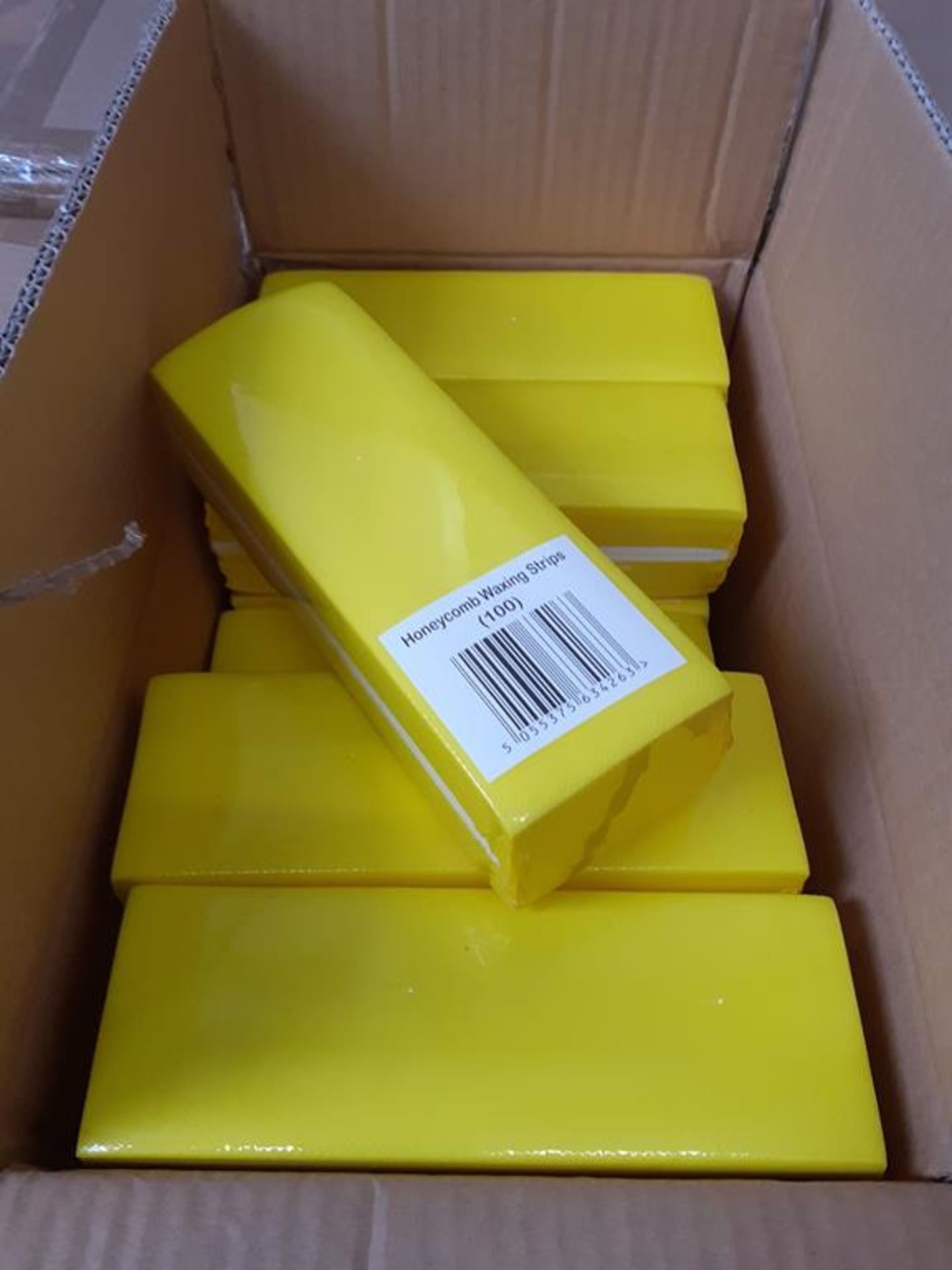 Pallet of Honeycomb Waxing Strips (approx 20 boxes) - Image 3 of 3