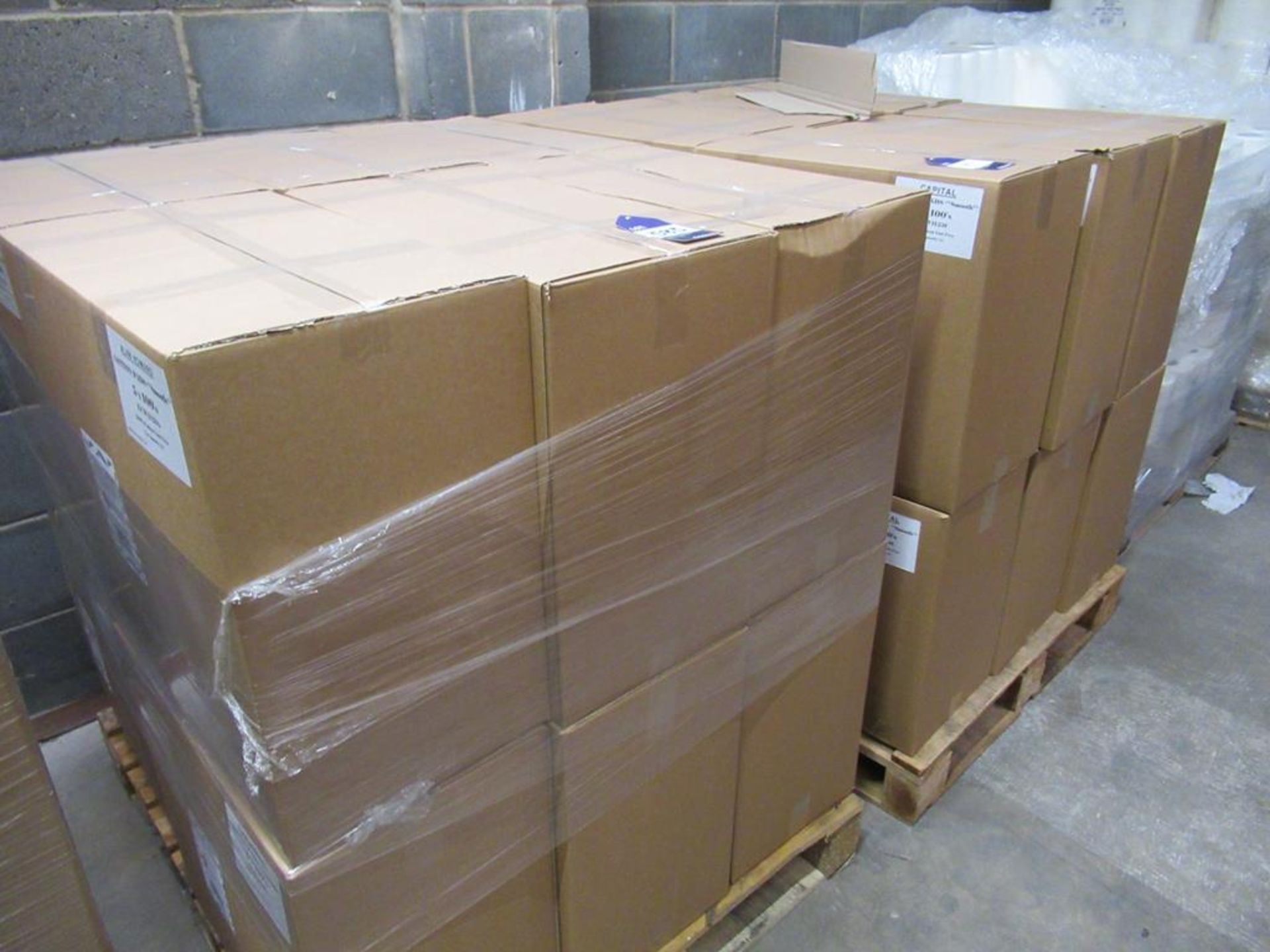 24 x boxes of Cotton Pads 'smooth' and on 2 pallets