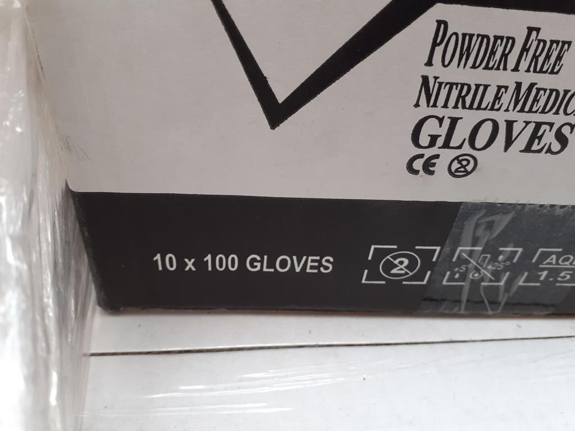 Pallet of Powder Free Nitrile Medical Gloves size XL (approx 40 boxes) - Image 2 of 3