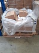 Pallet of 100% Cotton Cosmetic Pads (approx 14 boxes)