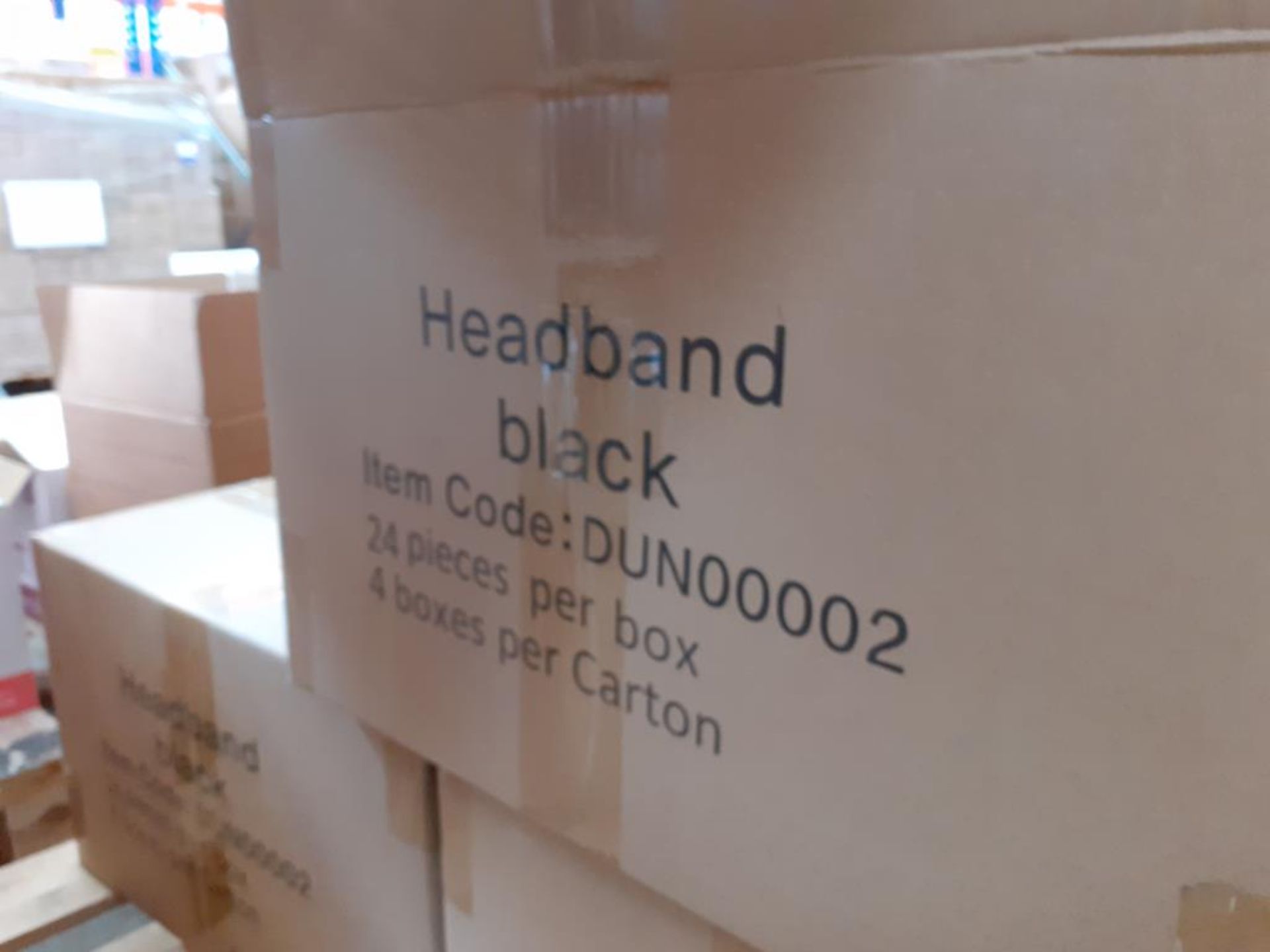 7 x boxes of Cotton Wool Balls and 3 x boxes of black Head Bands - Image 6 of 7