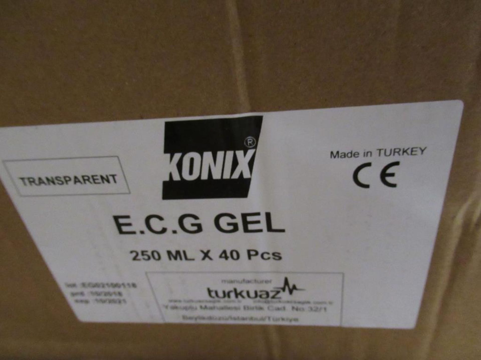 36 x boxes of ECG gel (250ml) - 3 boxes are open - Image 3 of 3