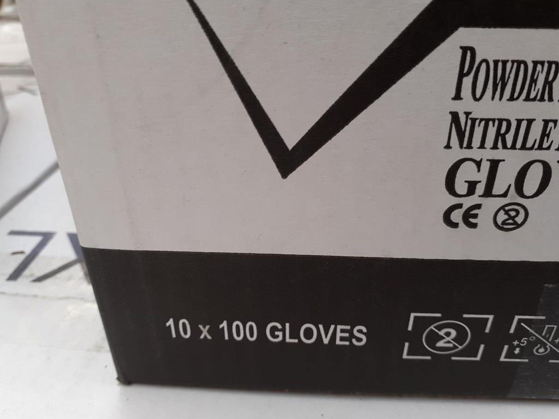 Pallet of Powder Free Nitrile Medical Gloves size XL (approx 40 boxes) - Image 2 of 4