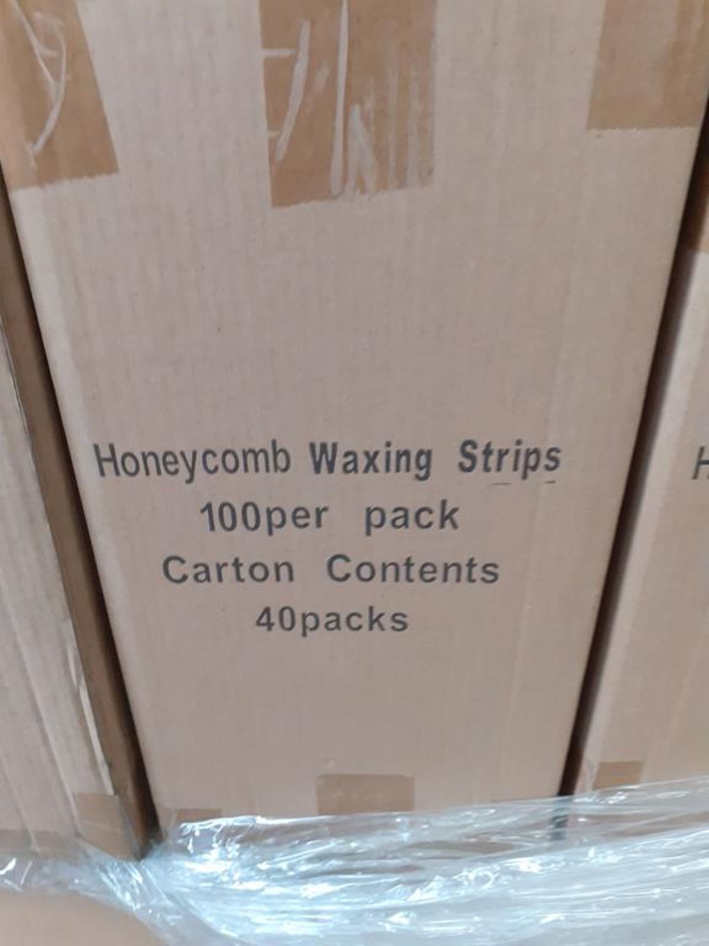 Pallet of Honeycomb Waxing Strips (approx 20 boxes) - Image 2 of 3
