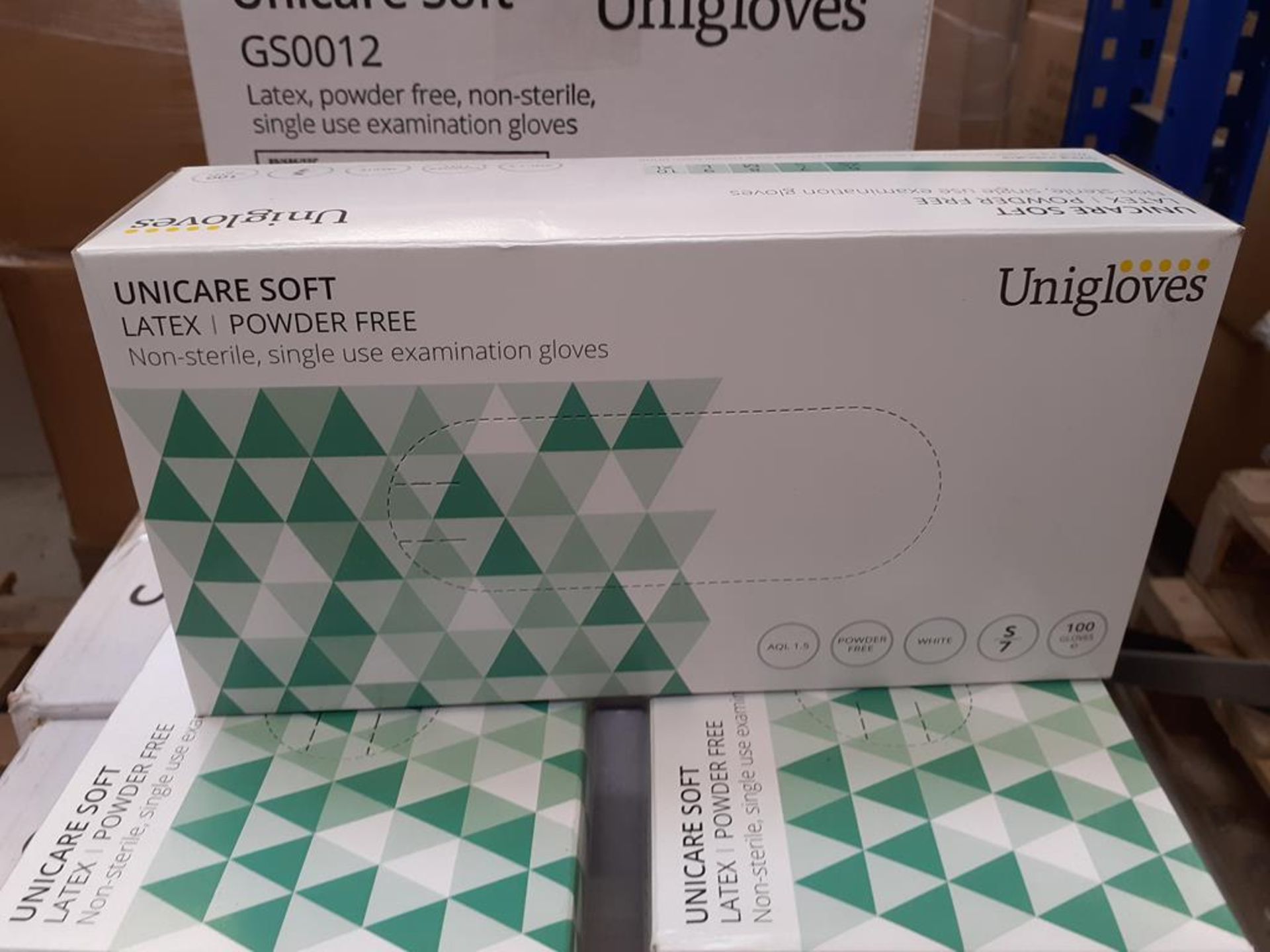 10 x boxes of Latex Powder Free Single Use Examination Gloves Size Small - Image 3 of 3