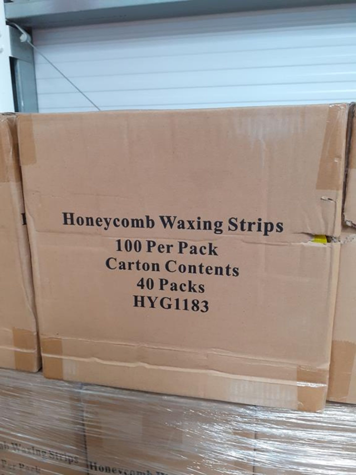 Pallet of Honeycomb Waxing Strips (approx 50 boxes) - Image 2 of 3